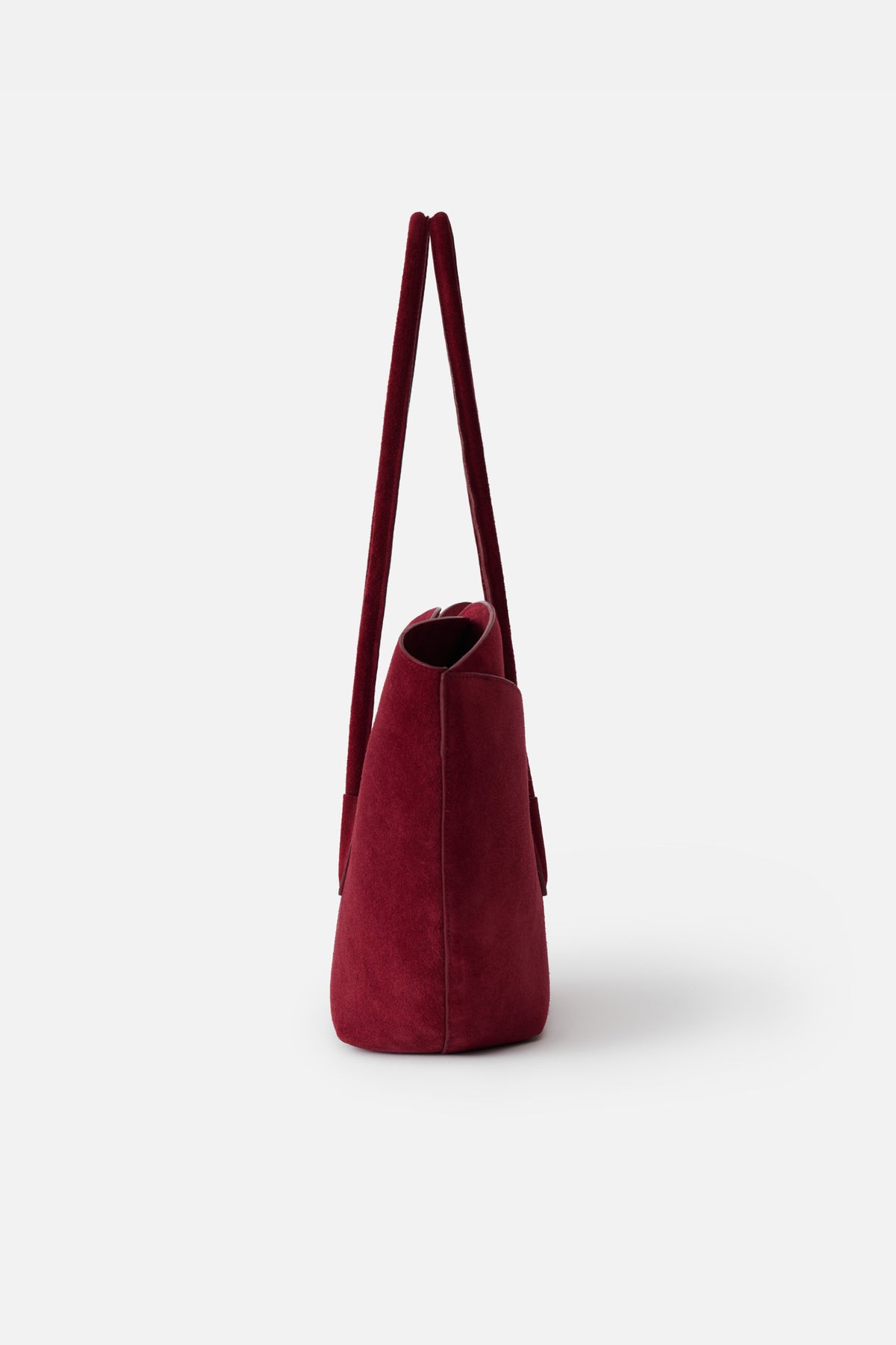 Suede Lips Tote Bag