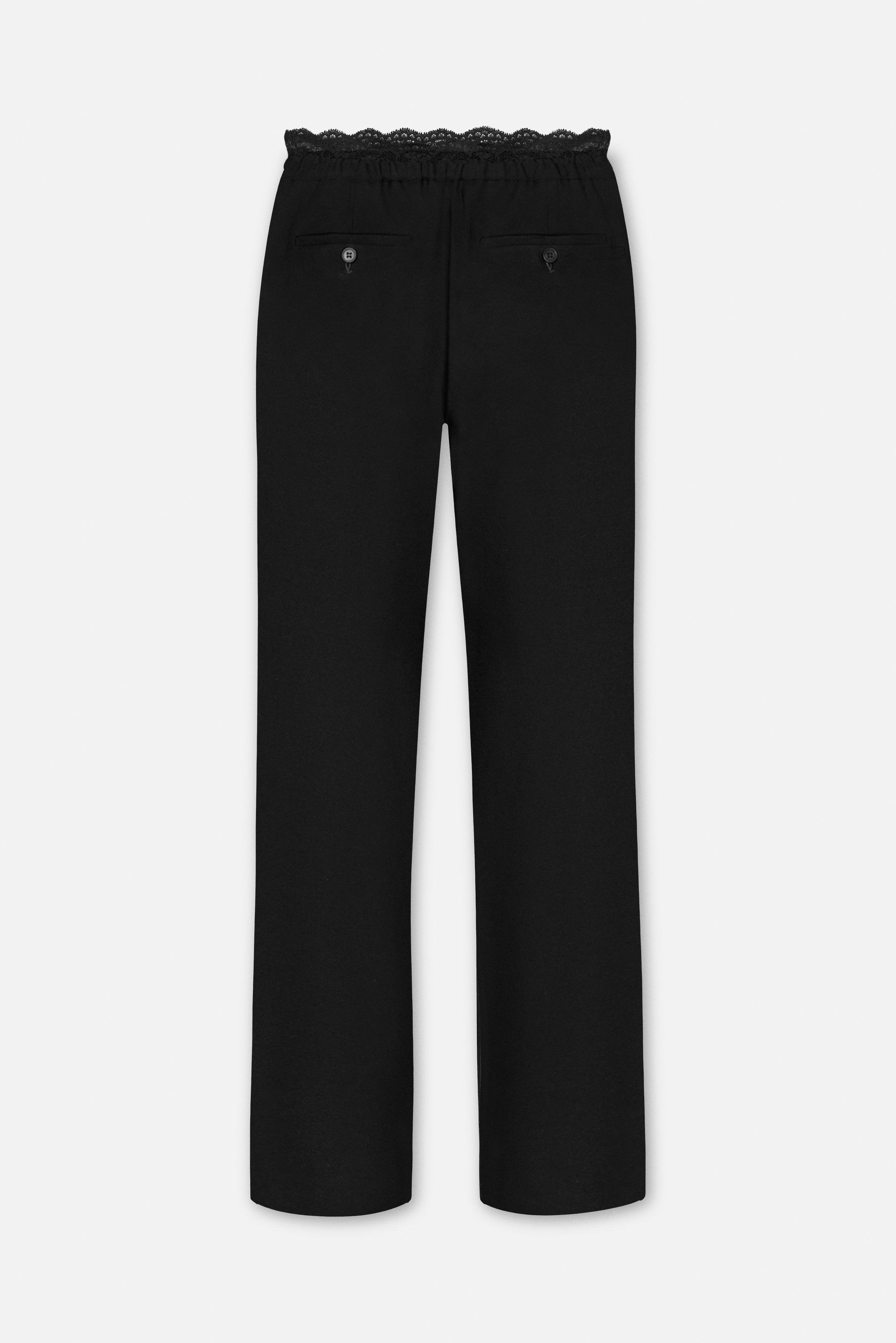 Lace Trim Trousers