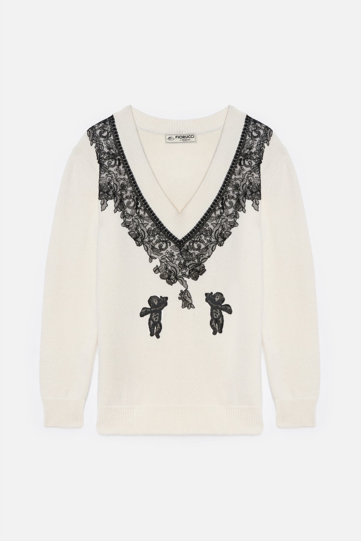 Lace Double Cupid Sweater