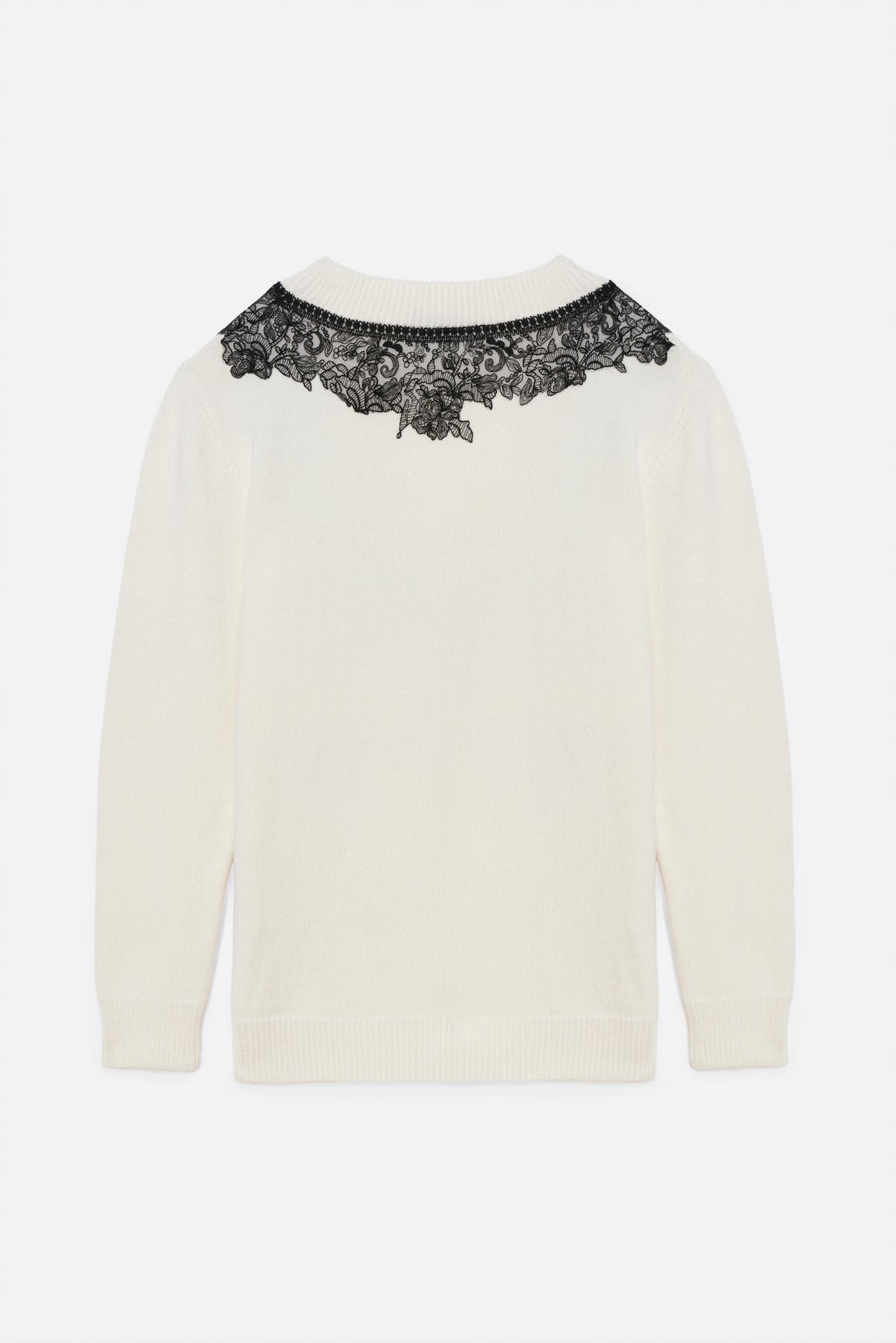 Lace Double Cupid Sweater