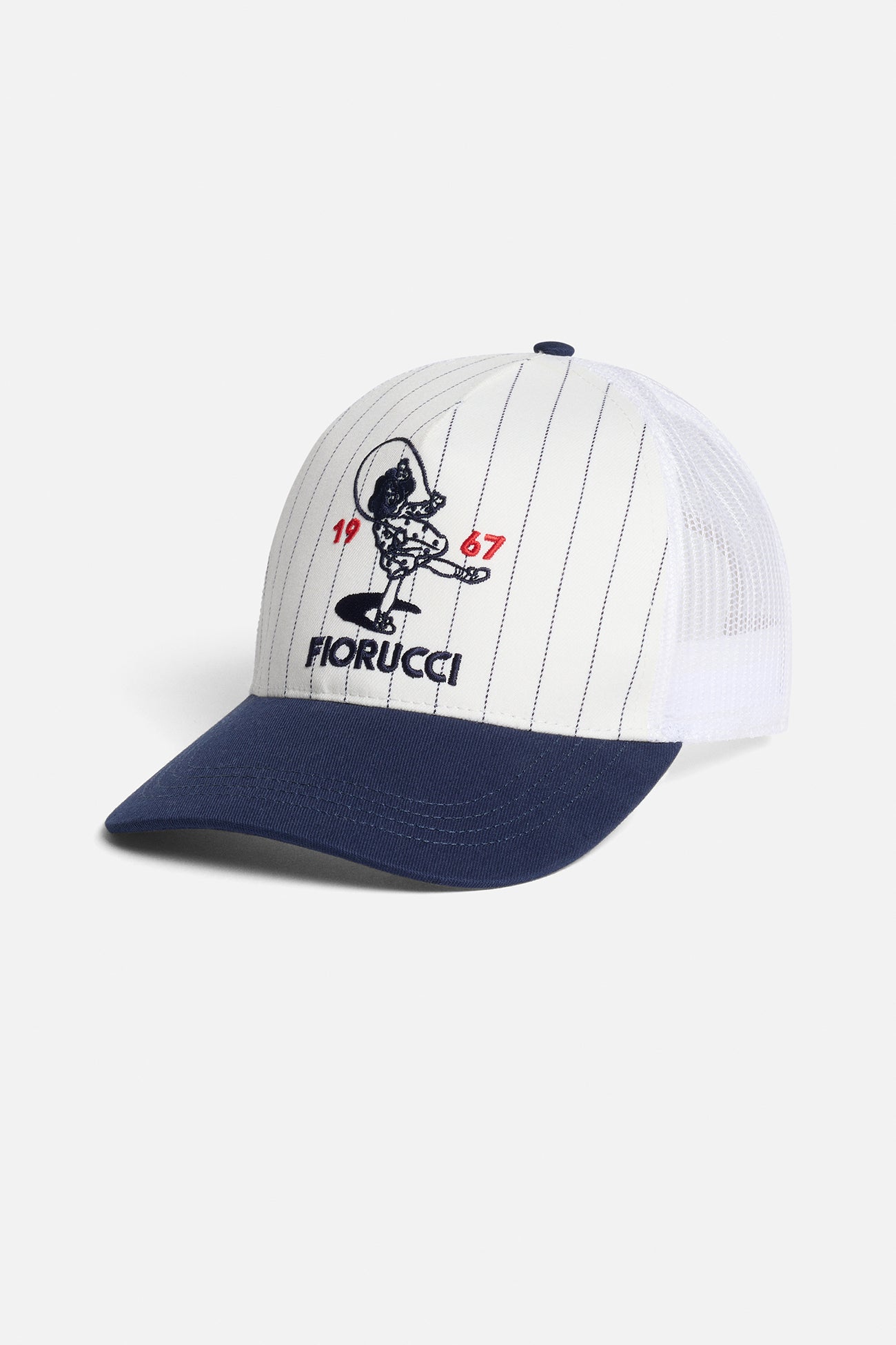 Skipping Girl Pinstripe Cap