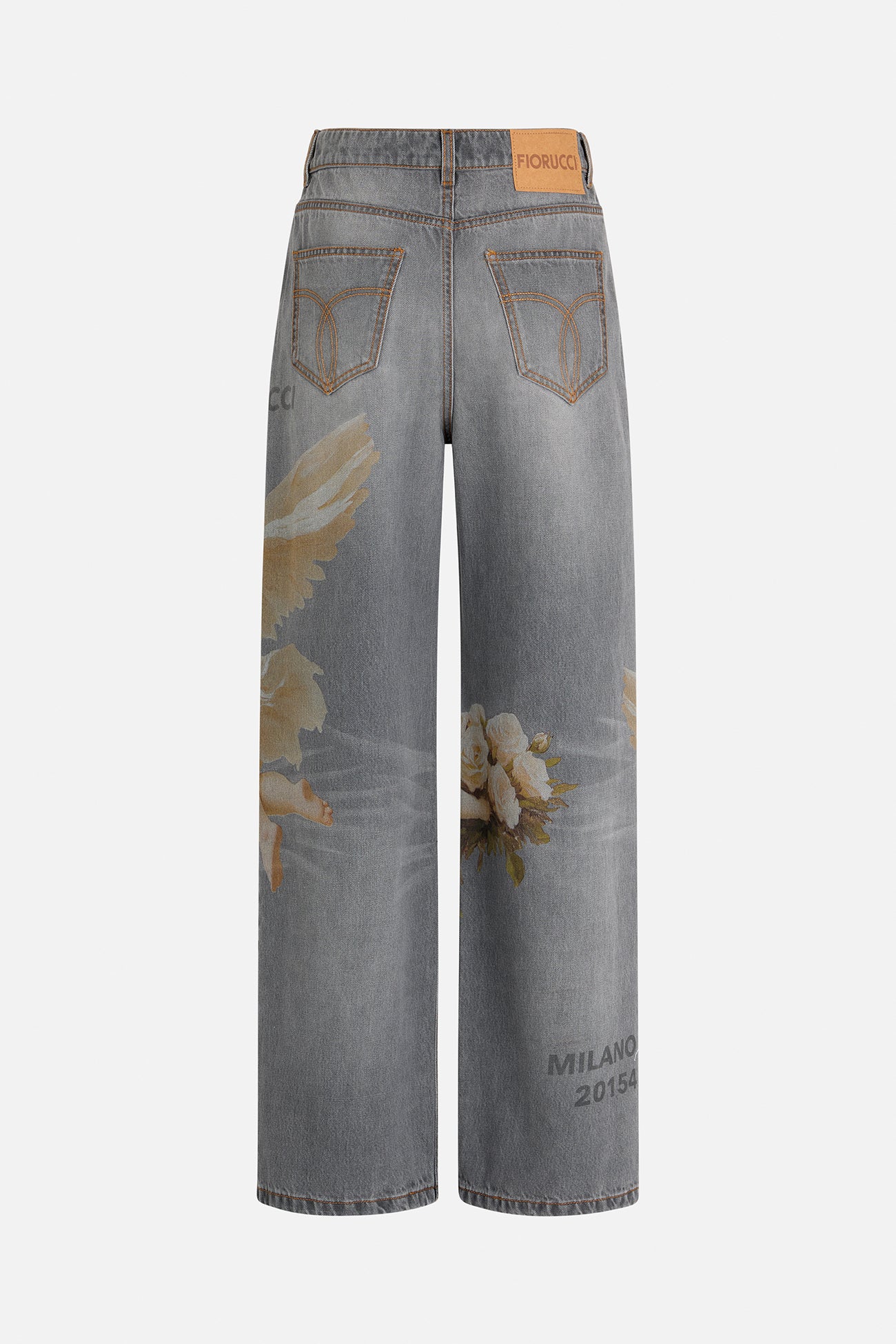 Bouquet Angels Baggy Jeans
