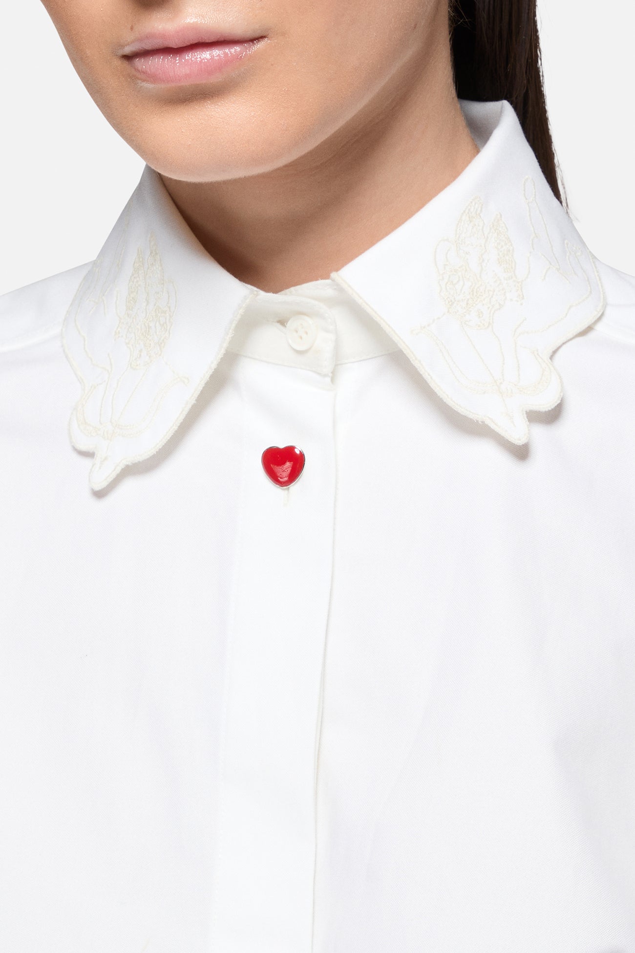 Double Cupid Shirt Dress
