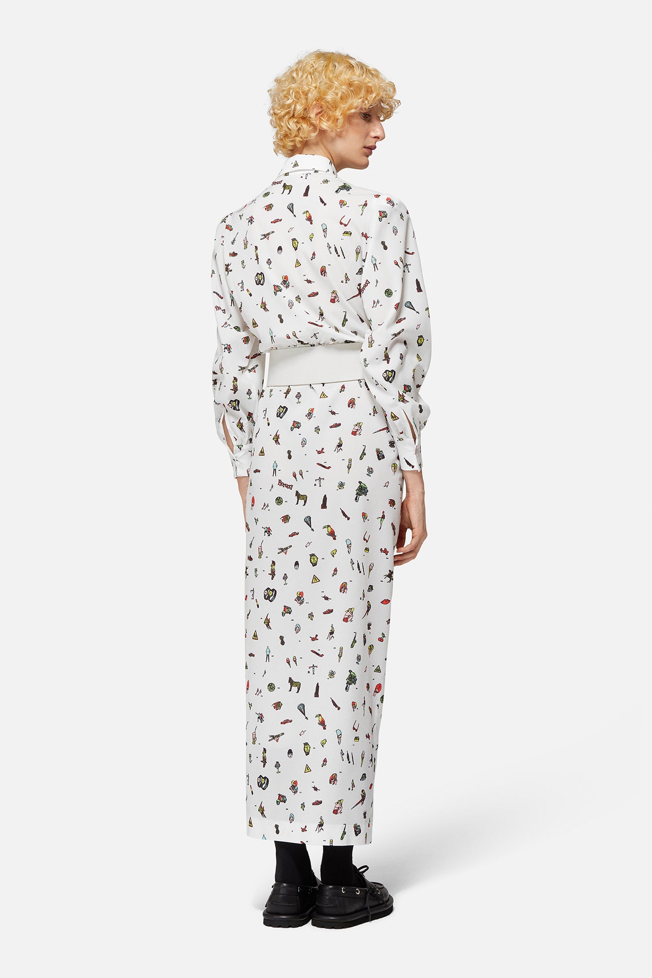 Toys Midi Shirt Dress
