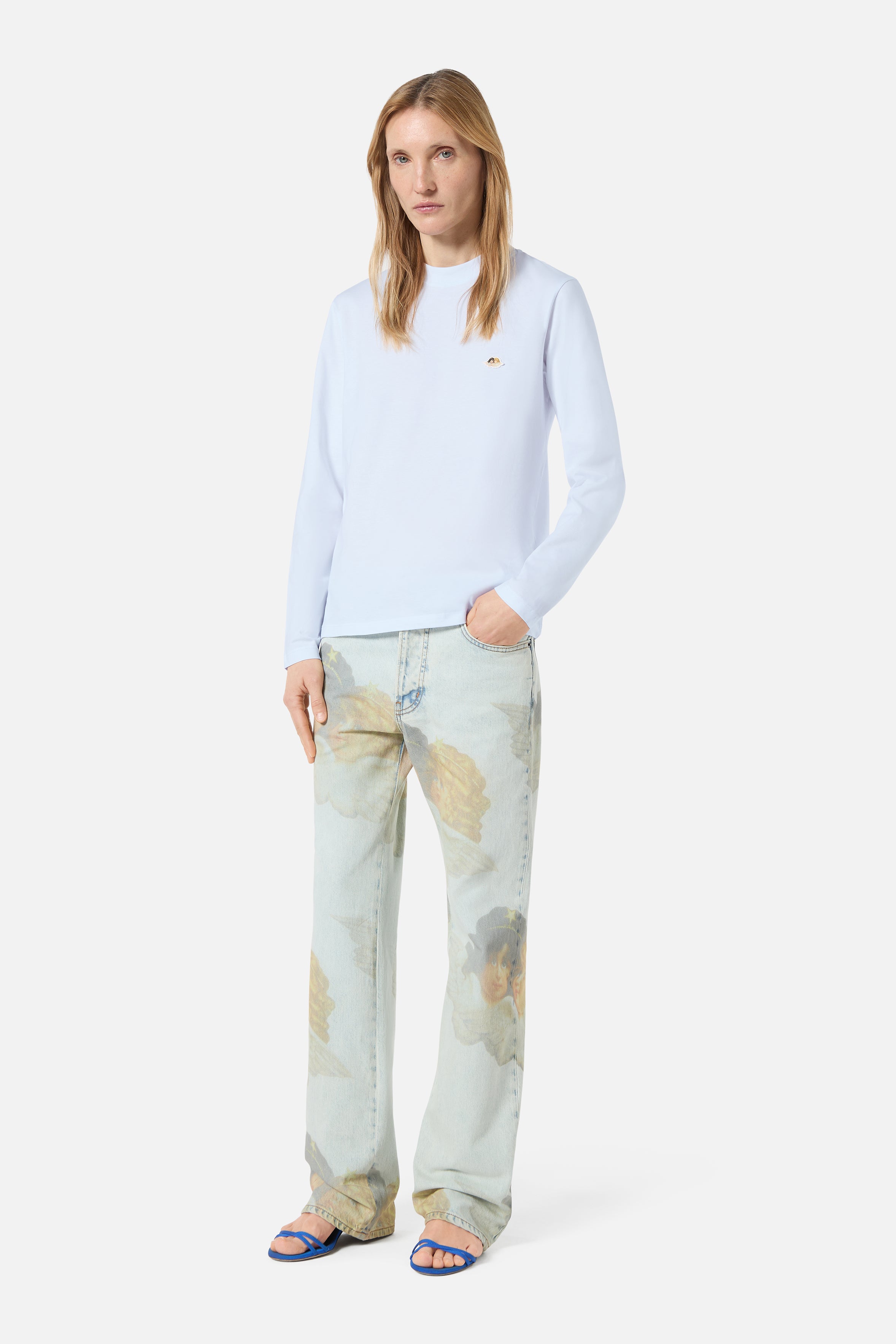 Angels Patch Long Sleeve T-Shirt