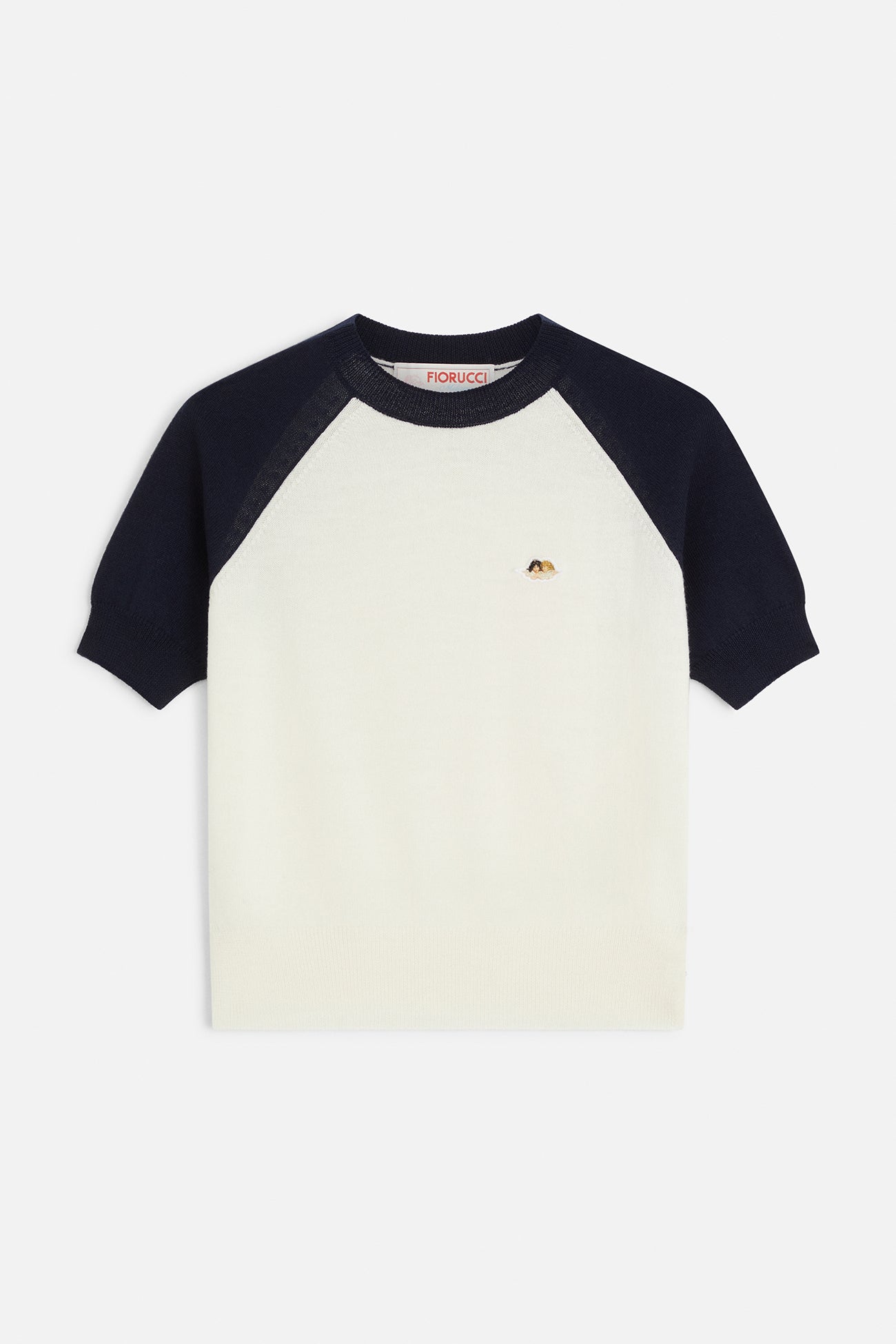 Angels Patch Knit Crop Top