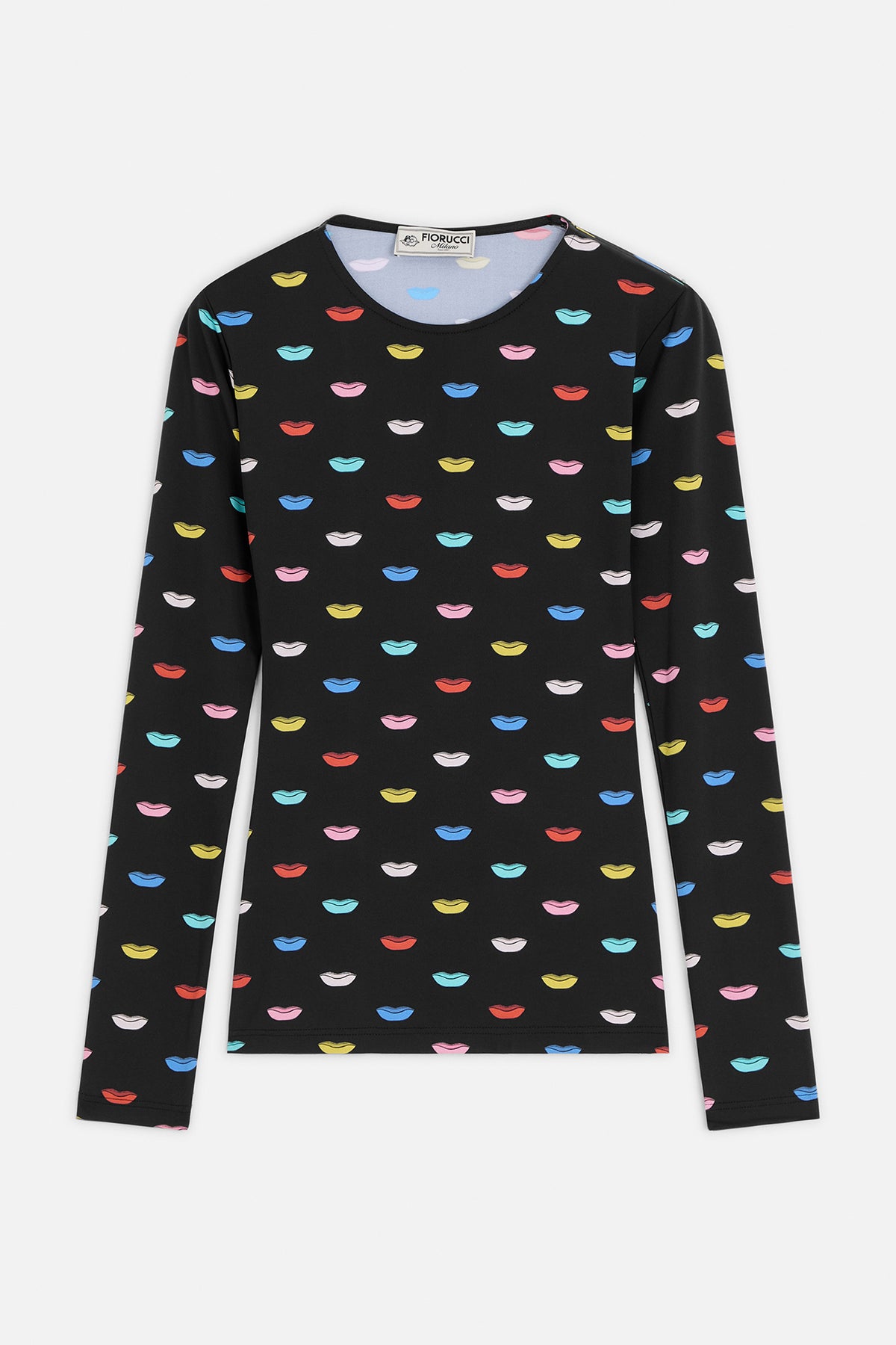 Lips Long Sleeve Top