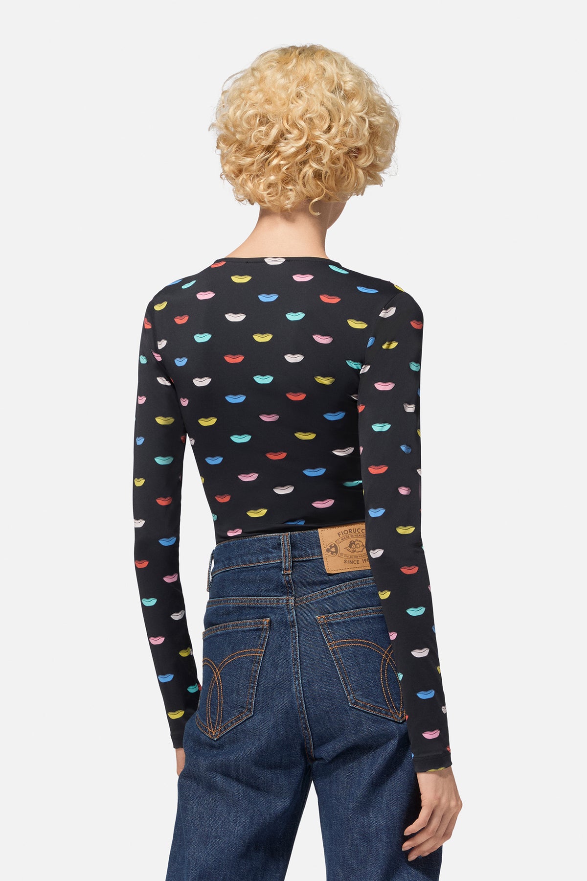 Lips Long Sleeve Top