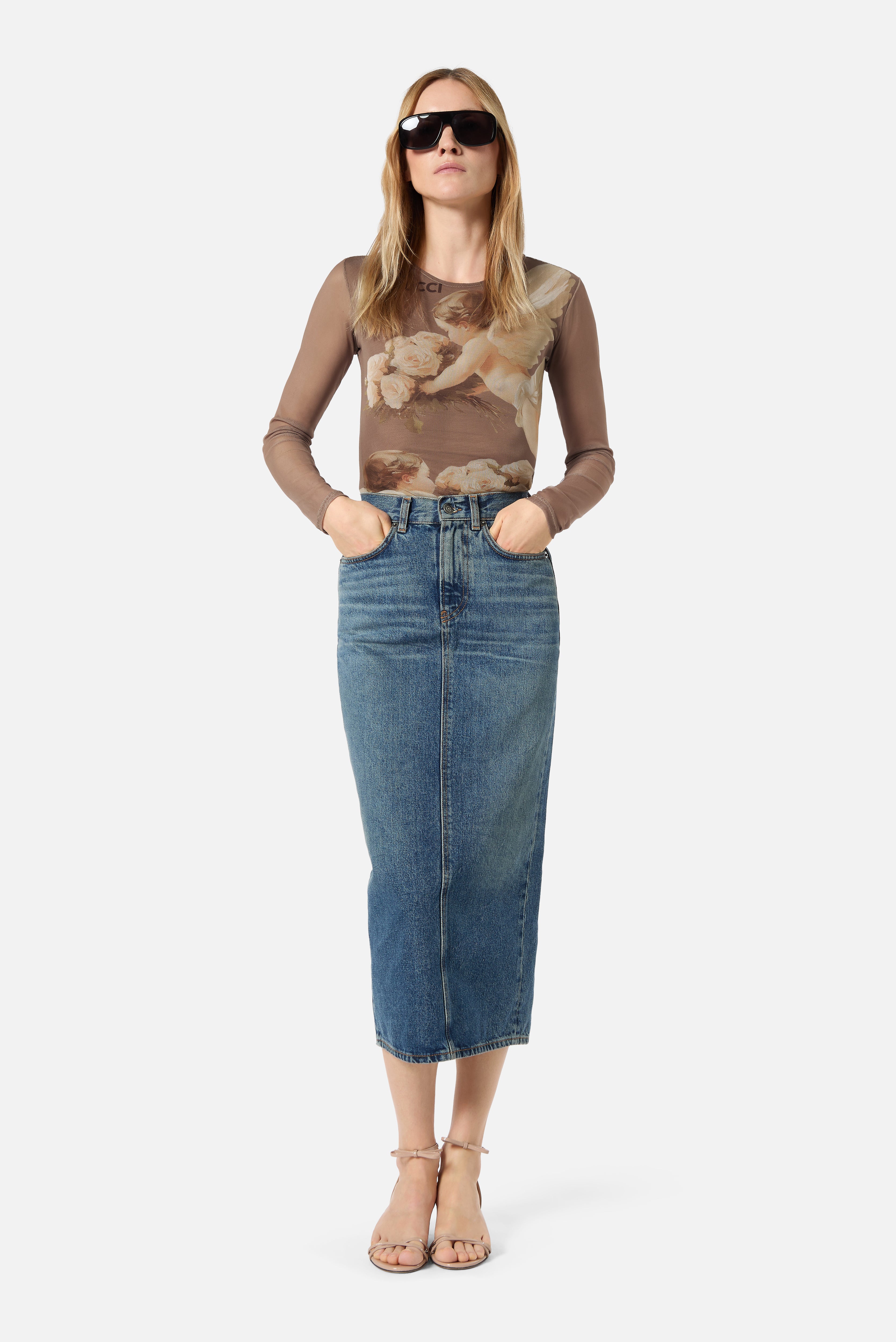 Bouquet Angels Long Sleeve Top
