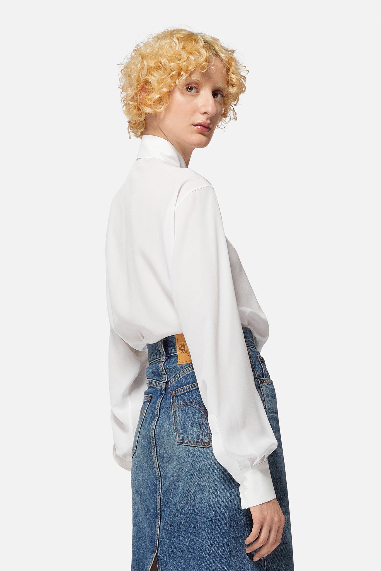 Double Cupid Collar Shirt
