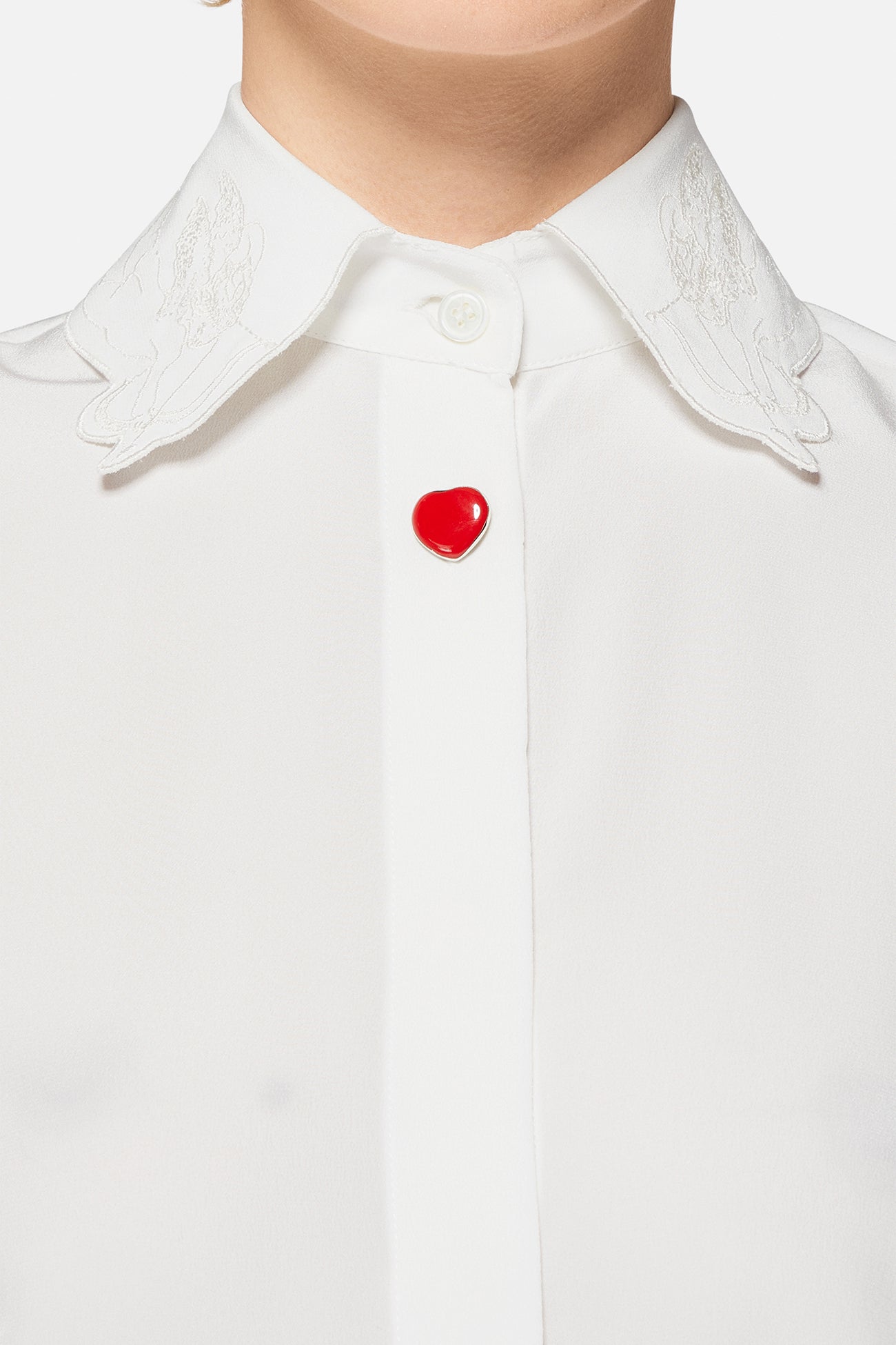 Double Cupid Collar Shirt