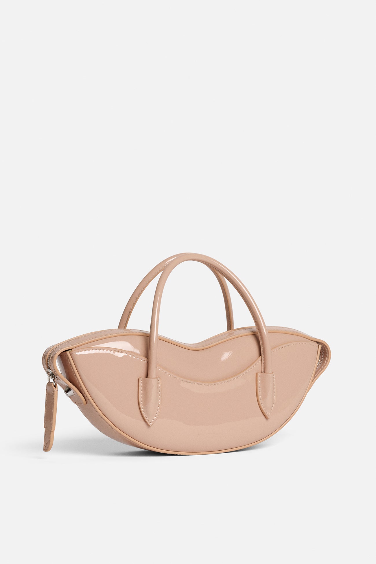 Mini Lips Bag Vinyl Nude