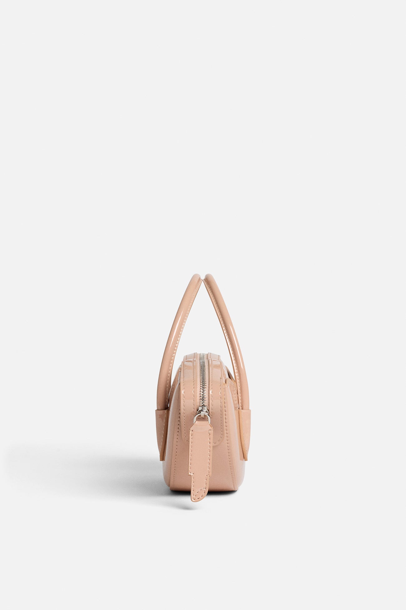 Mini Lips Bag Vinyl Nude