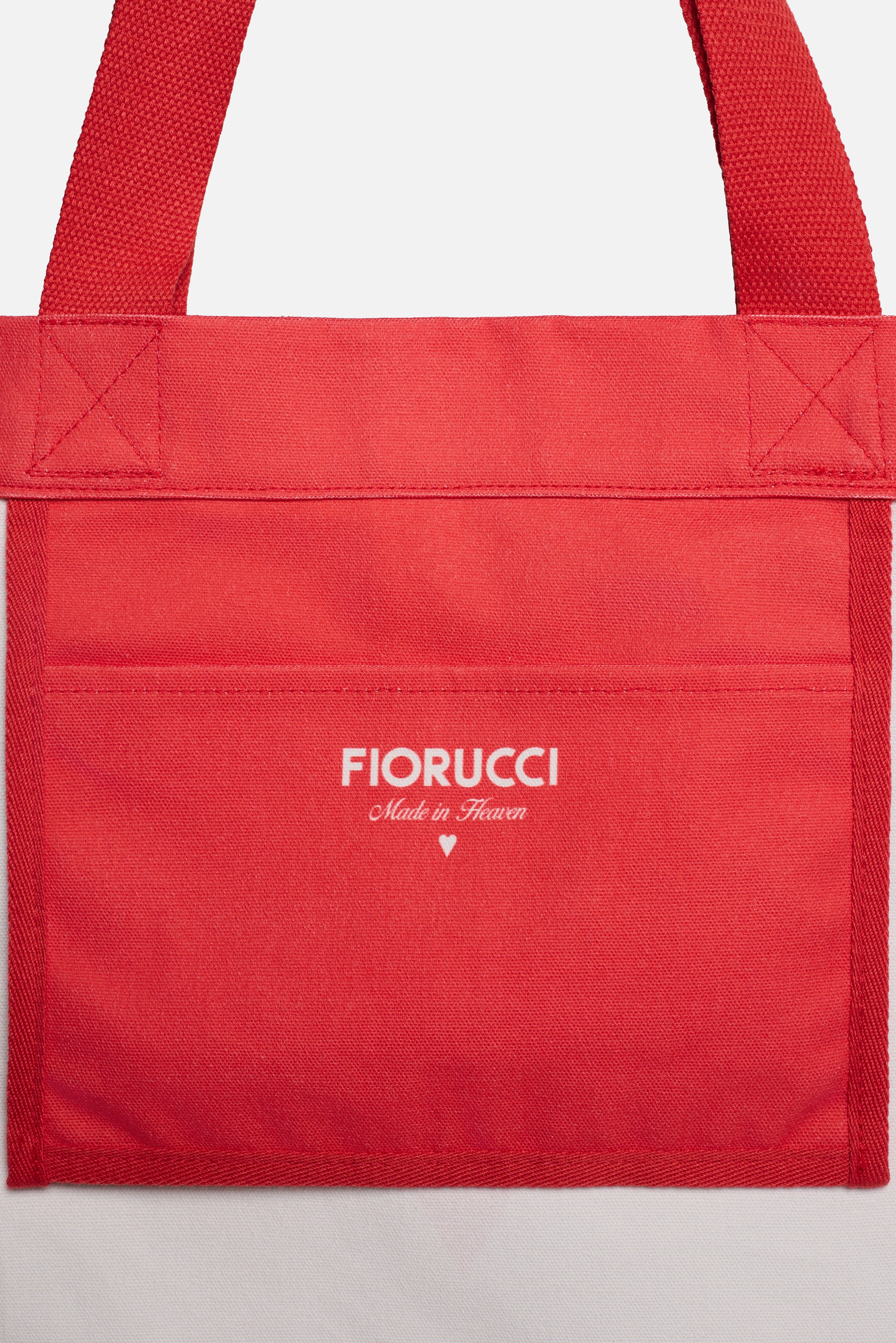 Double Cupid Tote Bag Red