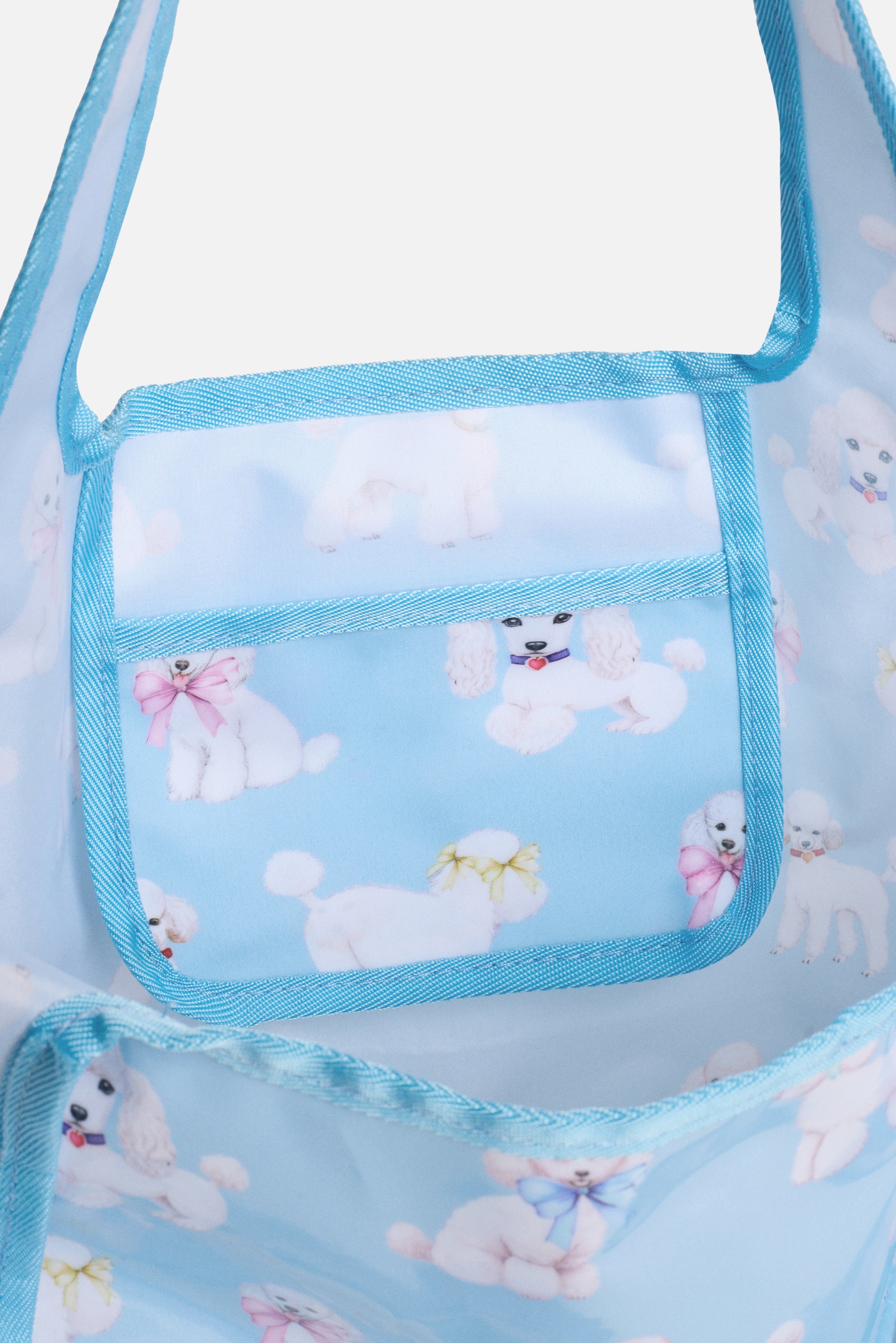 Poodle Hobo Bag Light Blue
