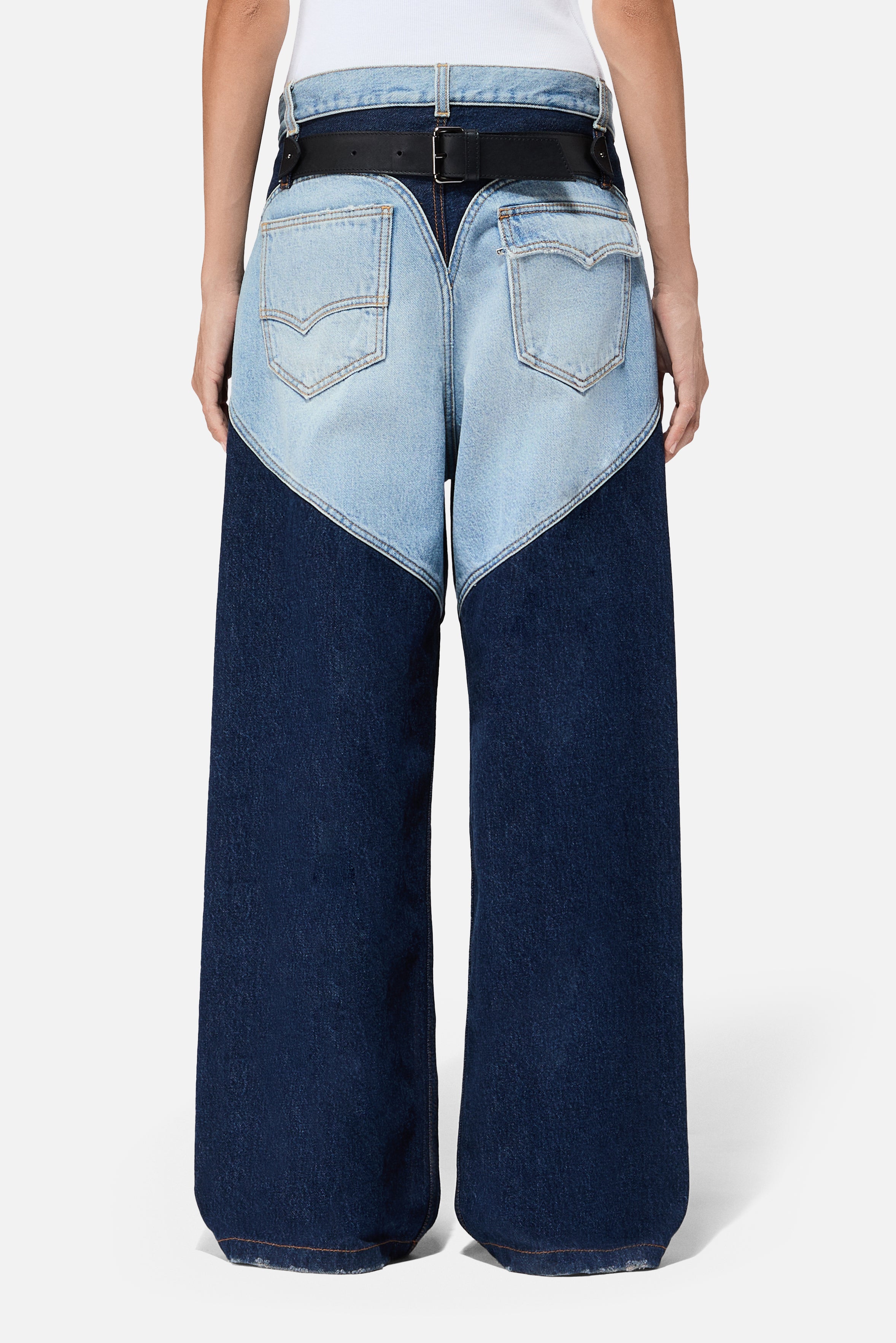 Heartline Baggy Jeans Multi