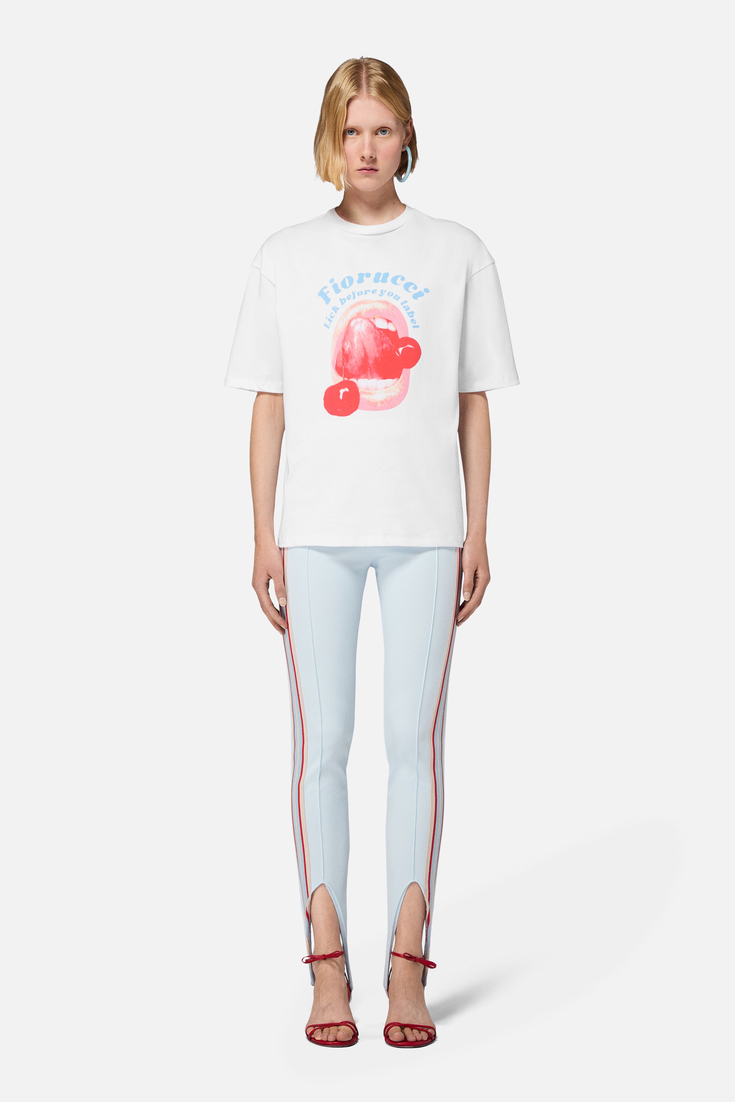 Lick Before You Label Relaxed T-Shirt White