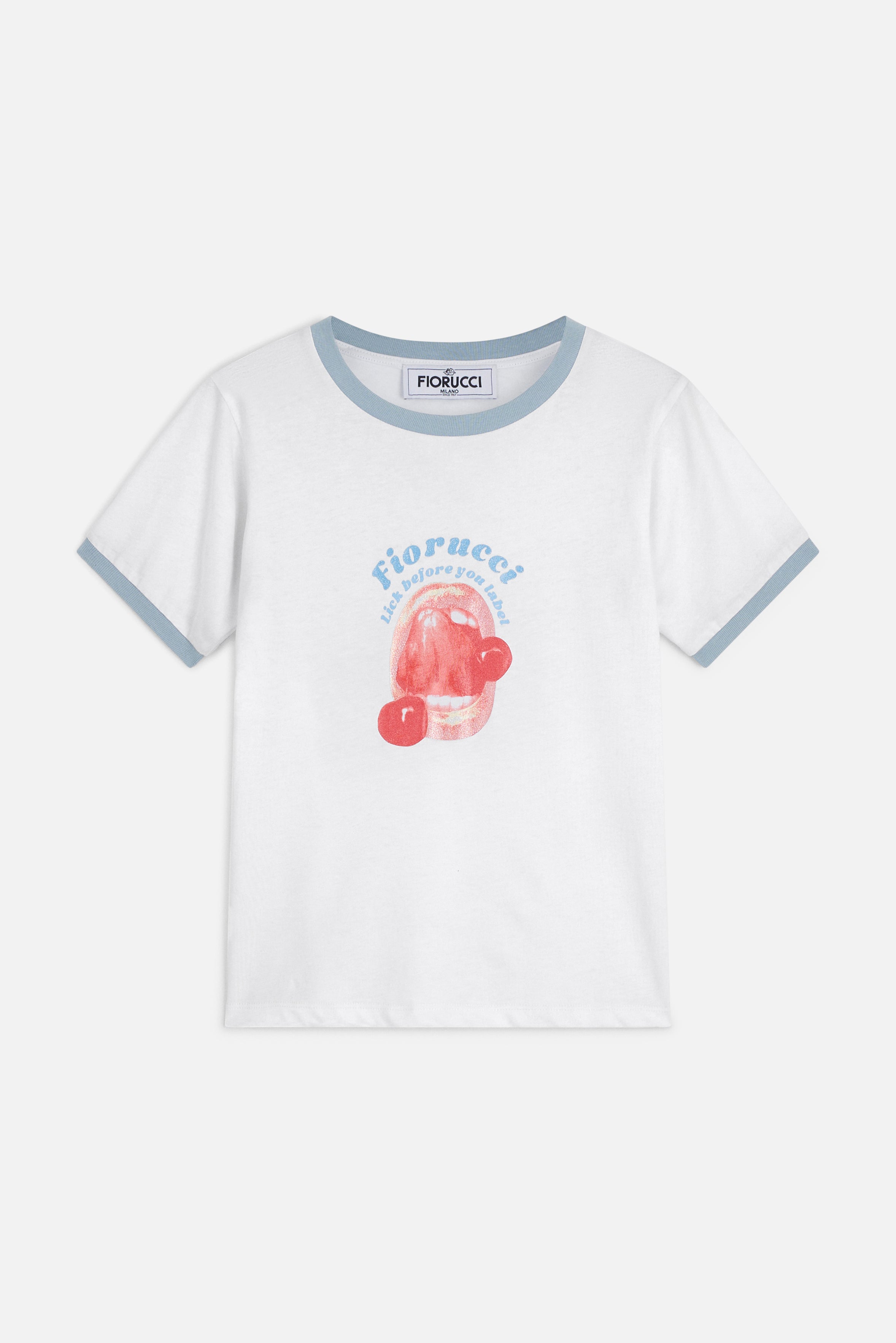 Lick Before You Label Baby T-Shirt White