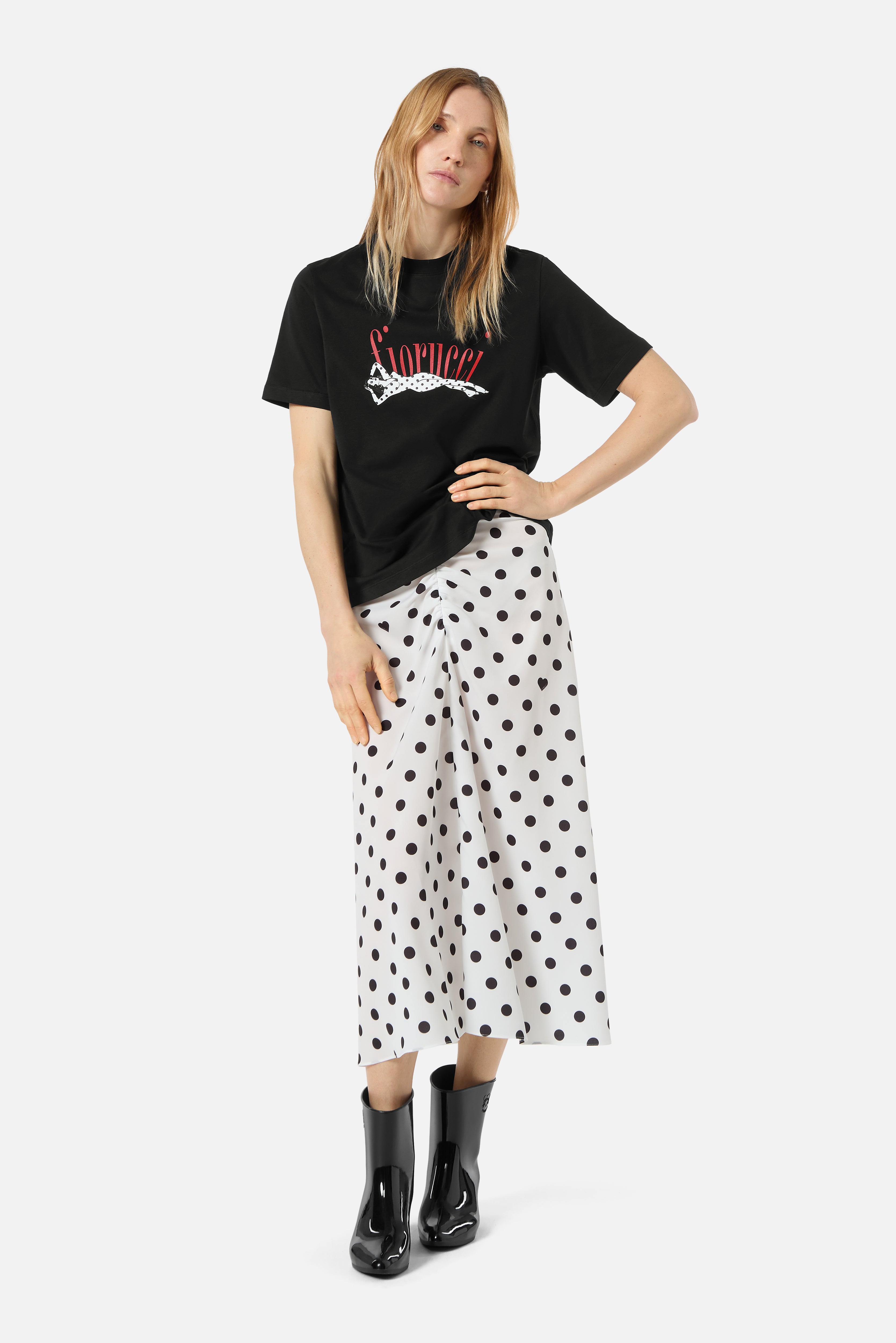 Pin Up Logo Regular T-Shirt Black