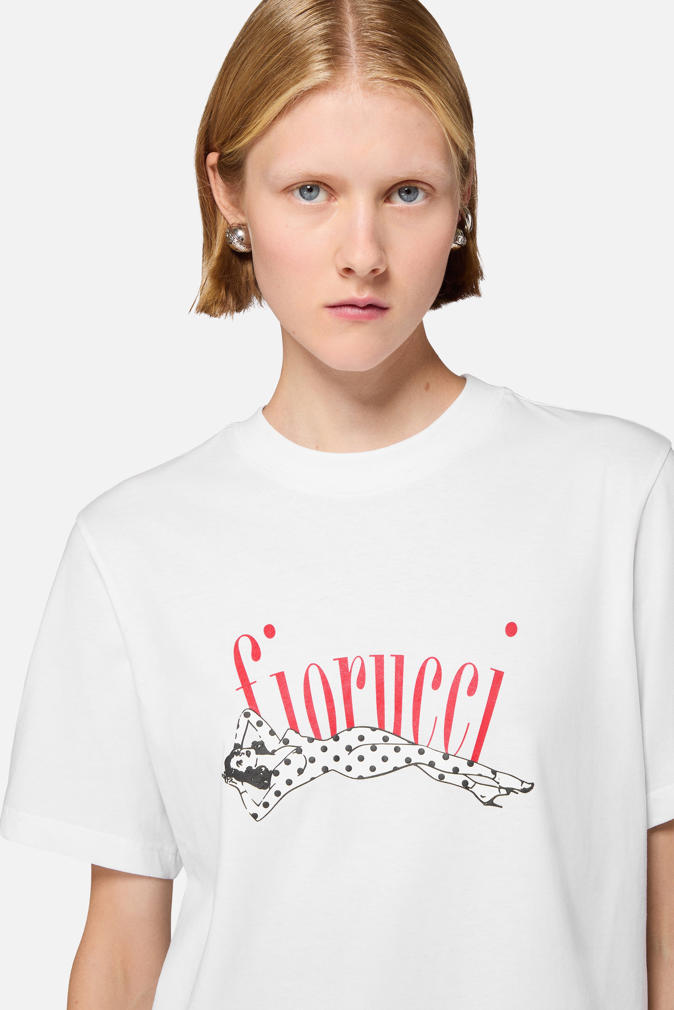 Pin Up Logo Regular T-Shirt White