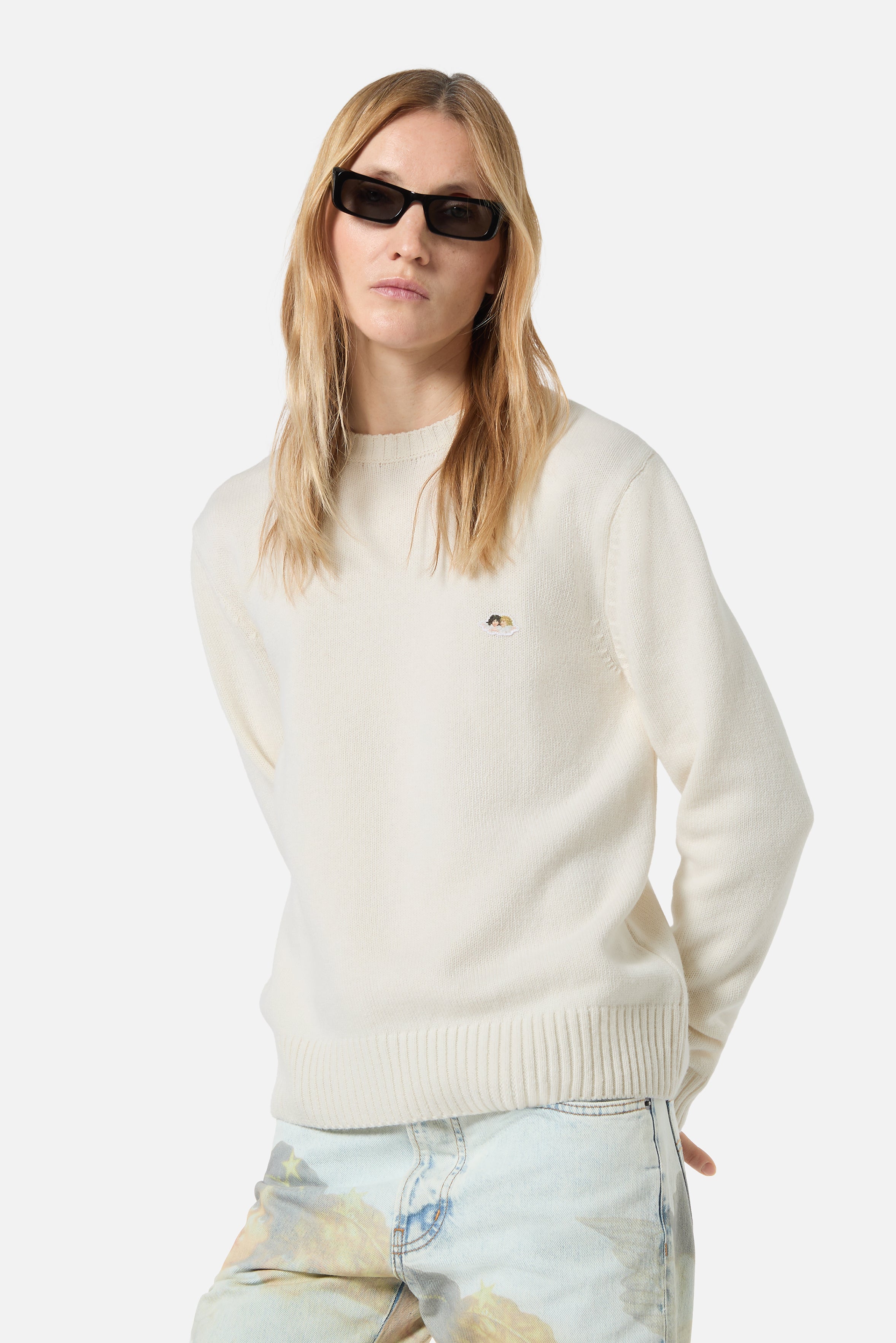 Angels Patch Sweater