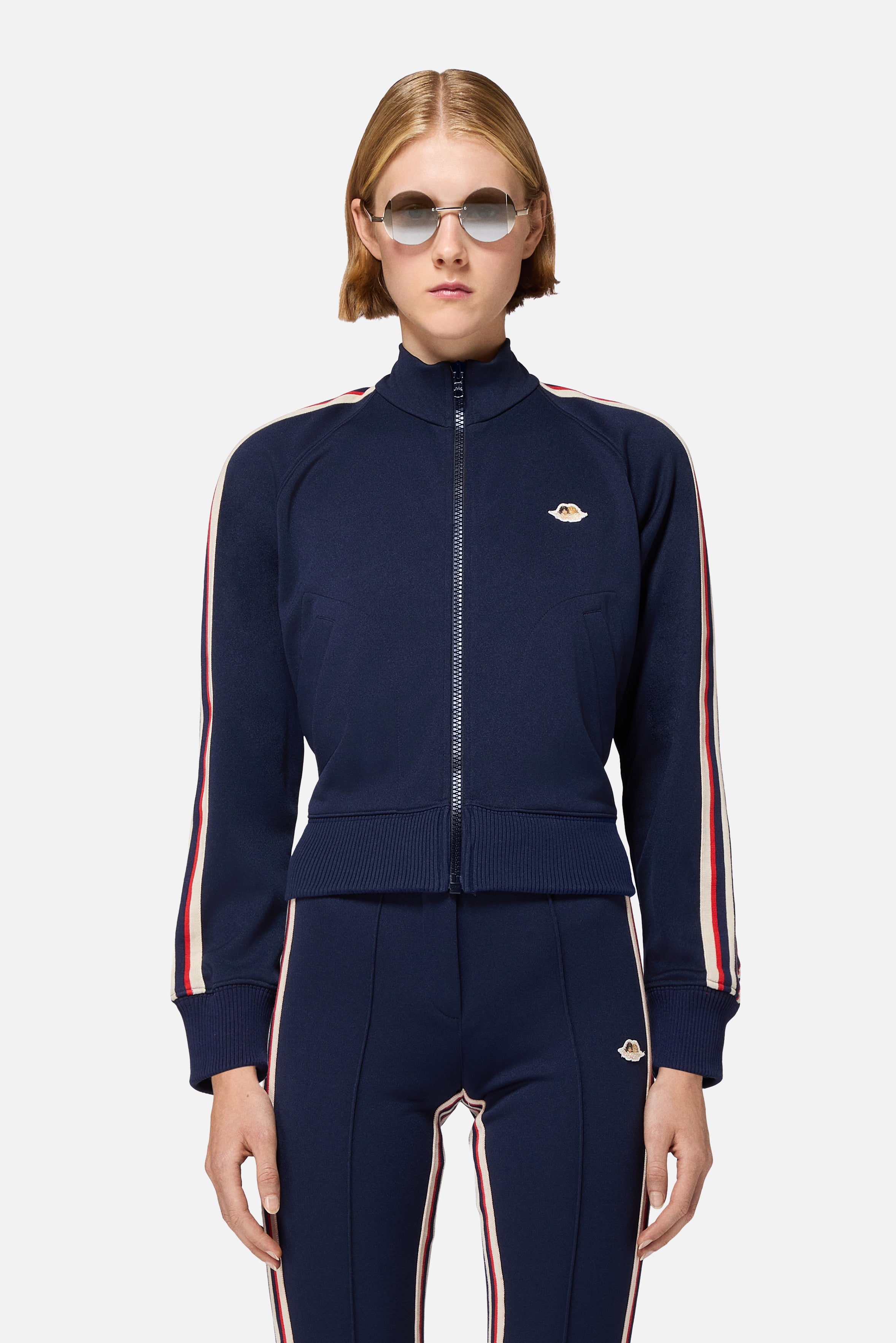 Track Sweatshirt Angels Patch Navy