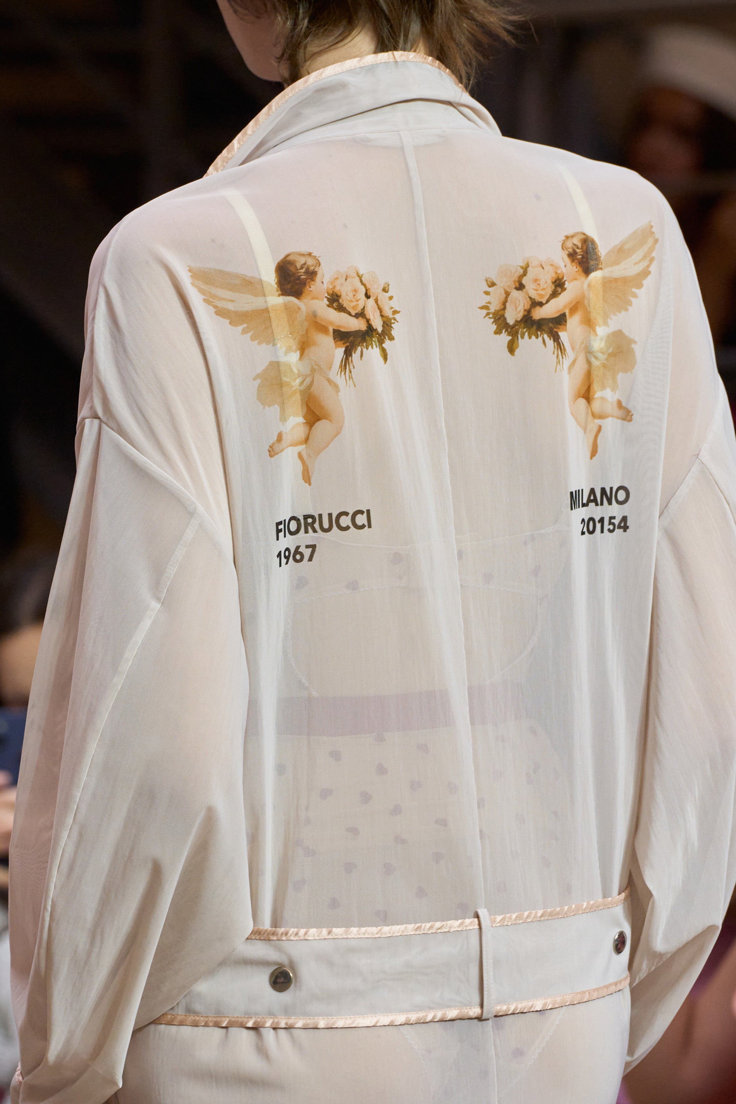 Bouquet Cupid Tulle Coat