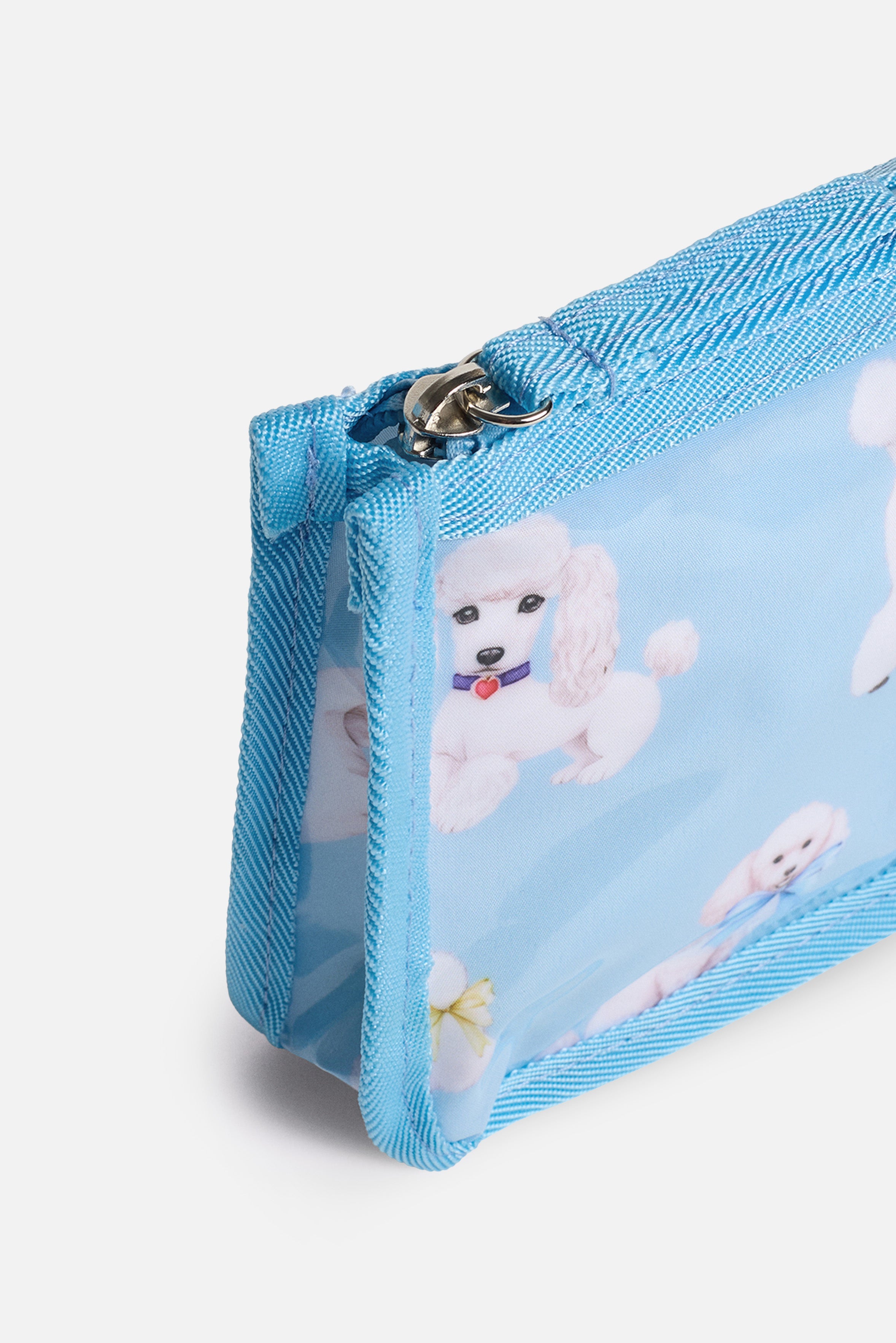 Poodle Pouch Light Blue