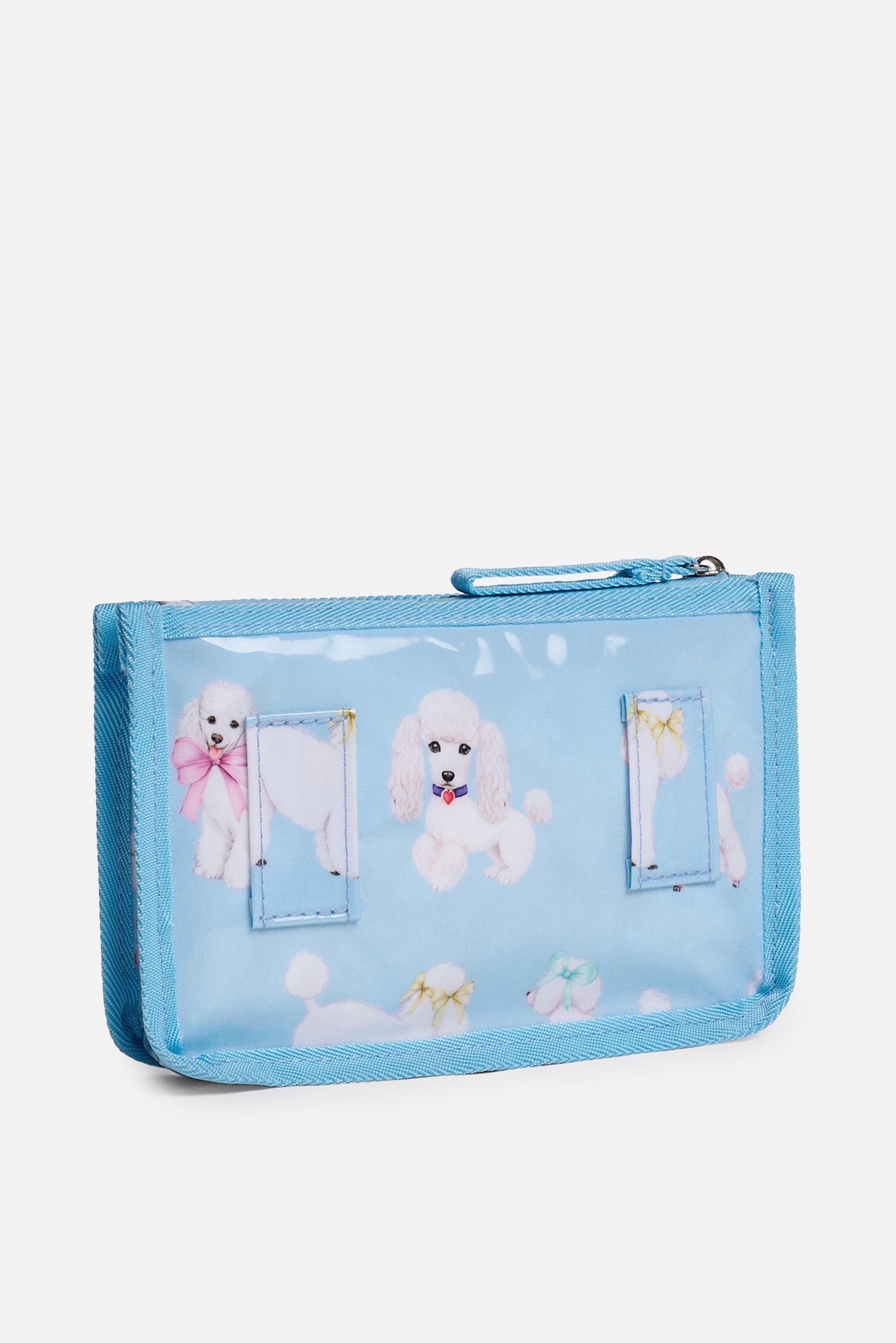 Poodle Pouch Light Blue