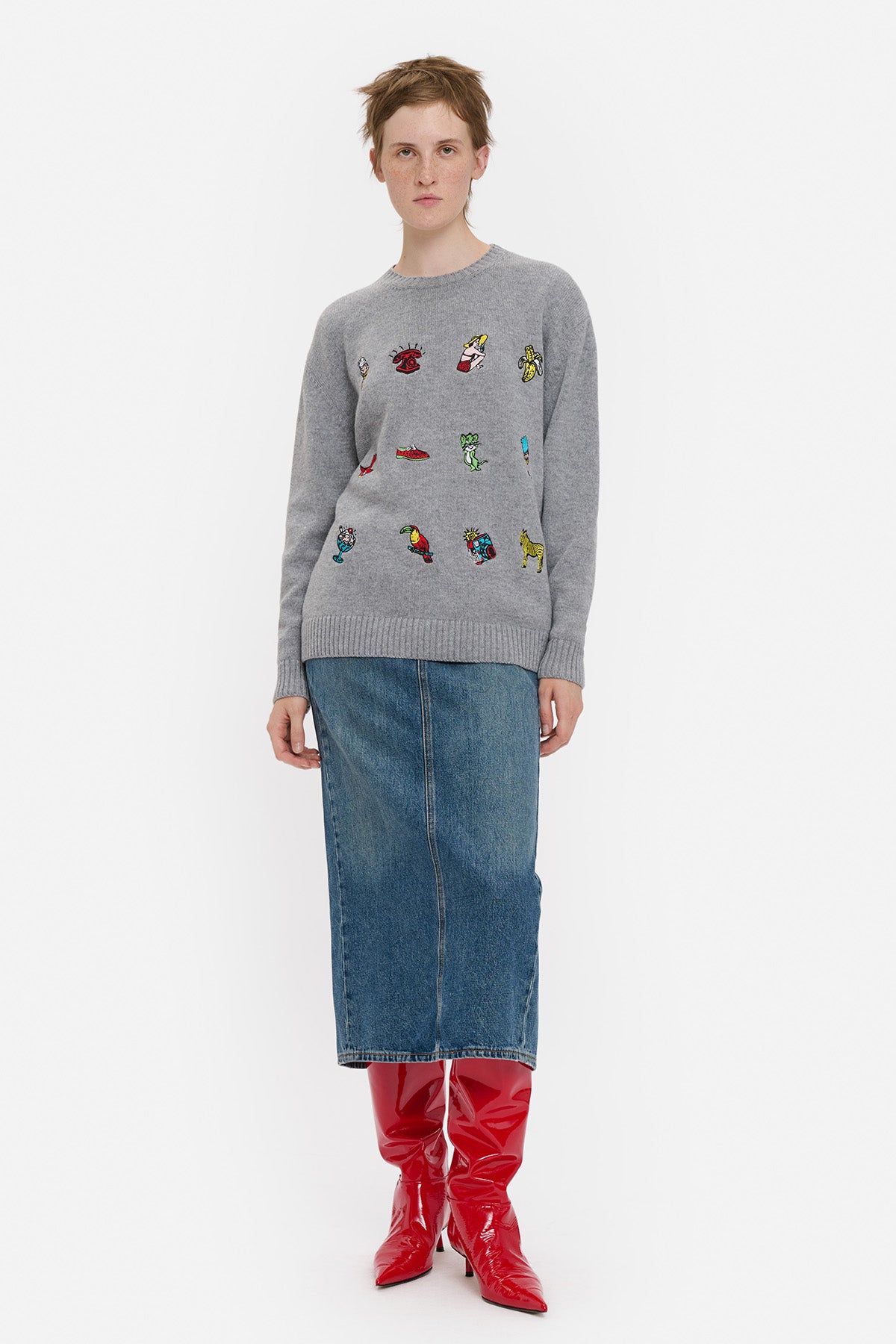 Toys Embroidered Sweater