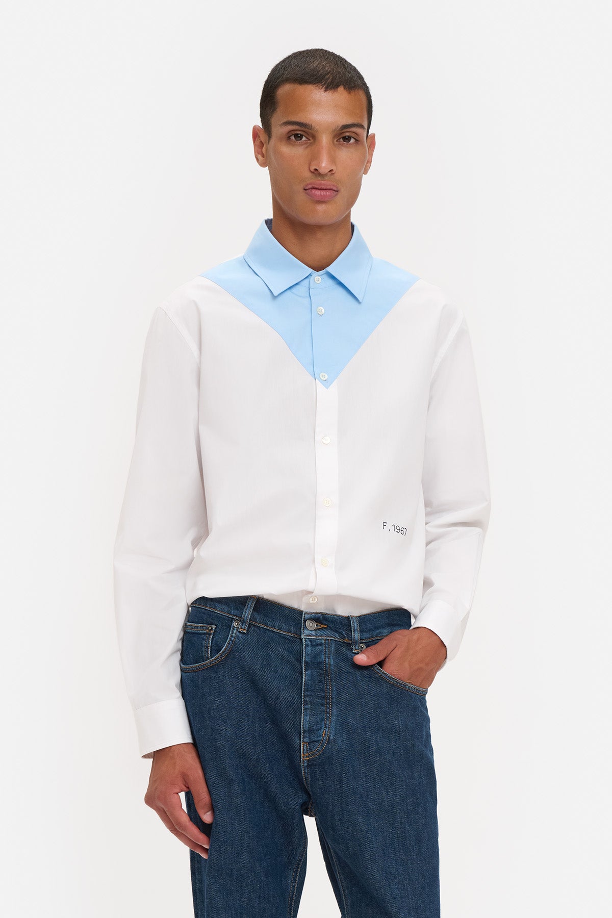 Contrasting F.1967 Relaxed Shirt