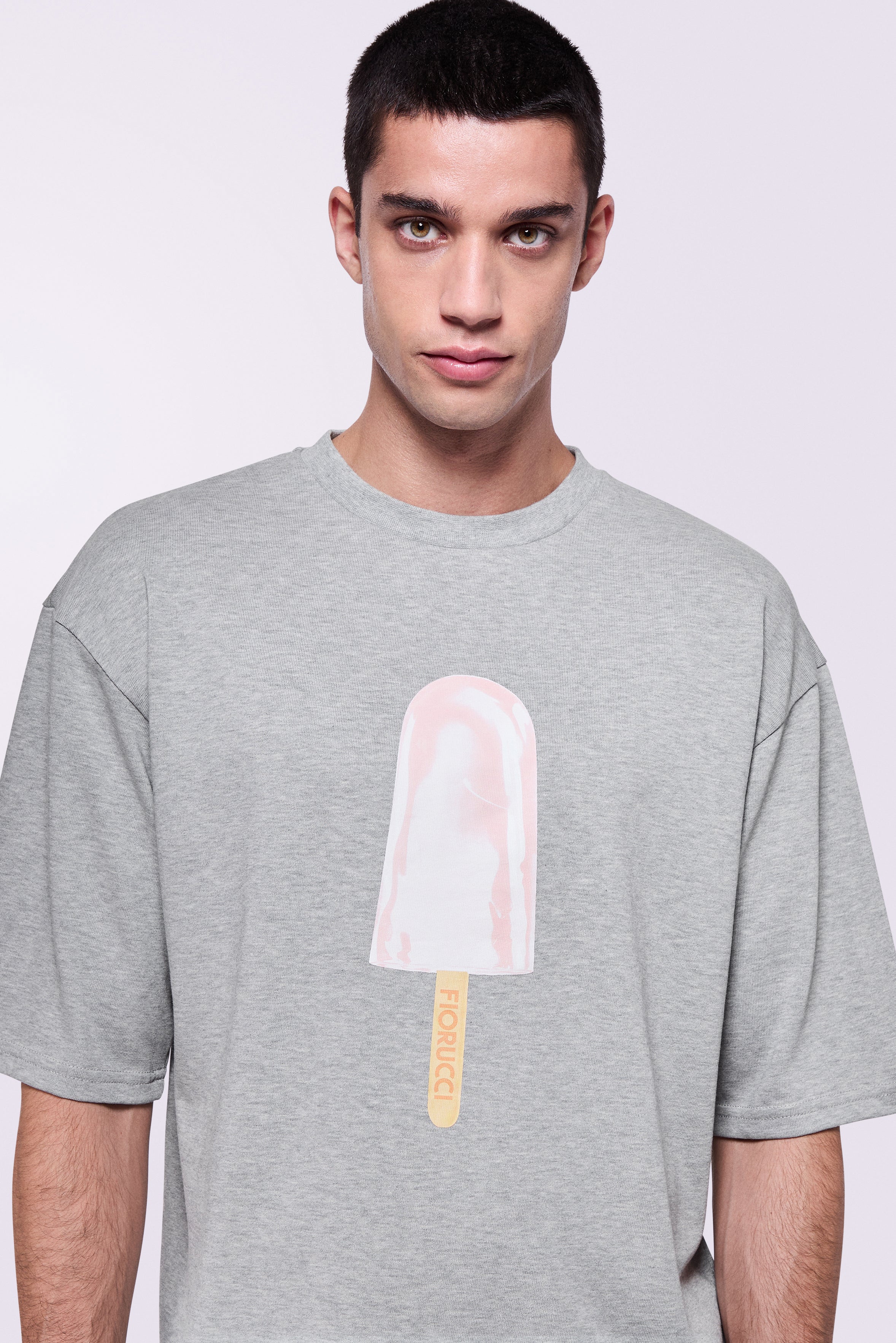 Popsicle Graphic T-Shirt Grey