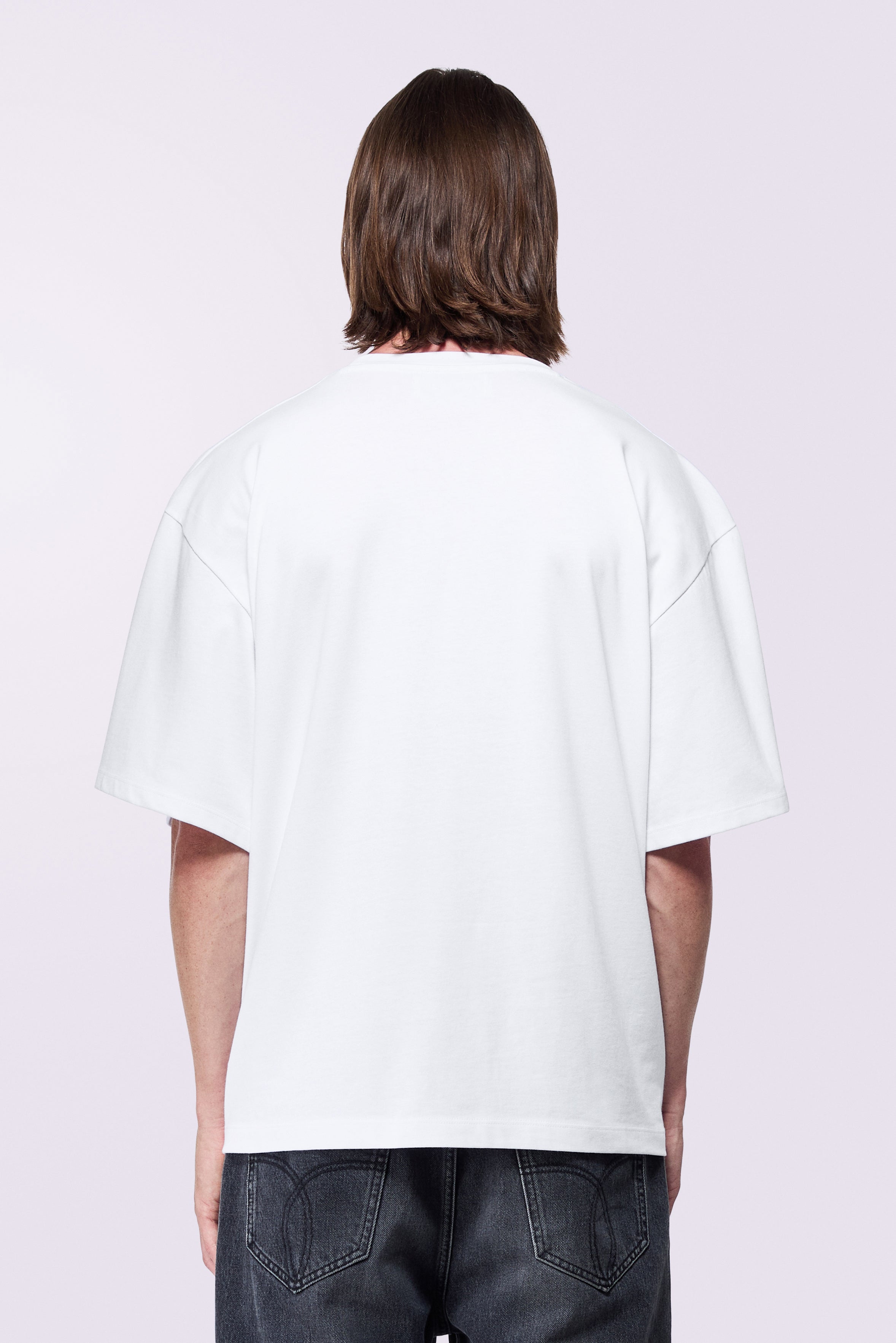 Lipstick Patch T-Shirt White