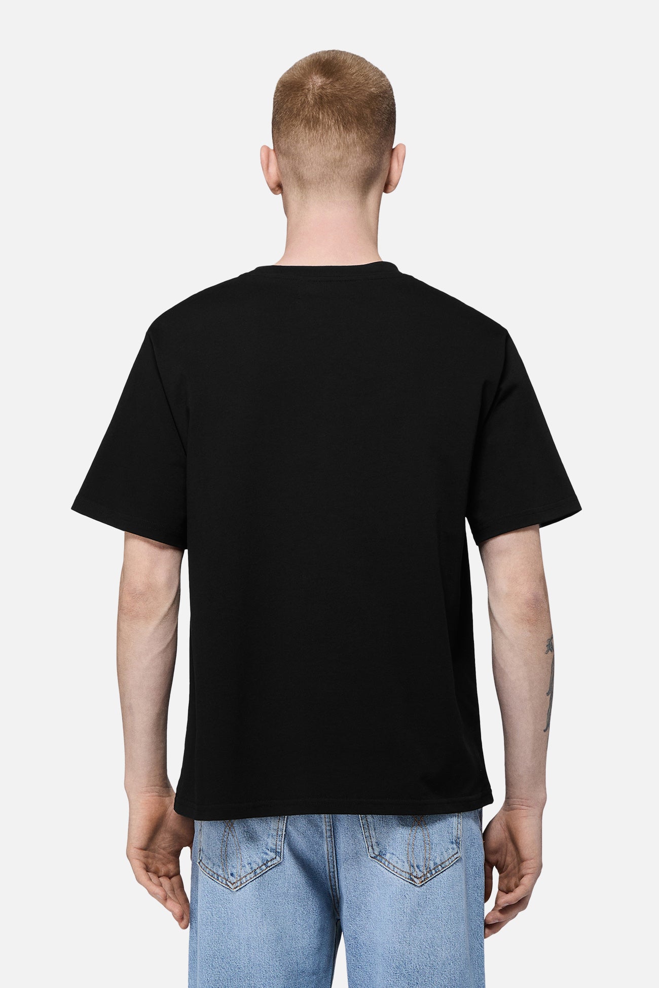 Cherry Mouth Graphic Regular T-Shirt Black