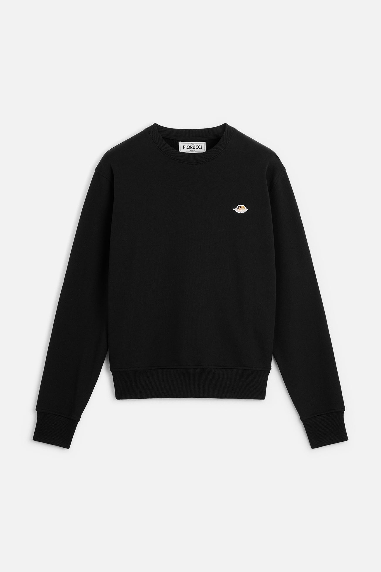 Angels Patch Regular Sweatshirt Black