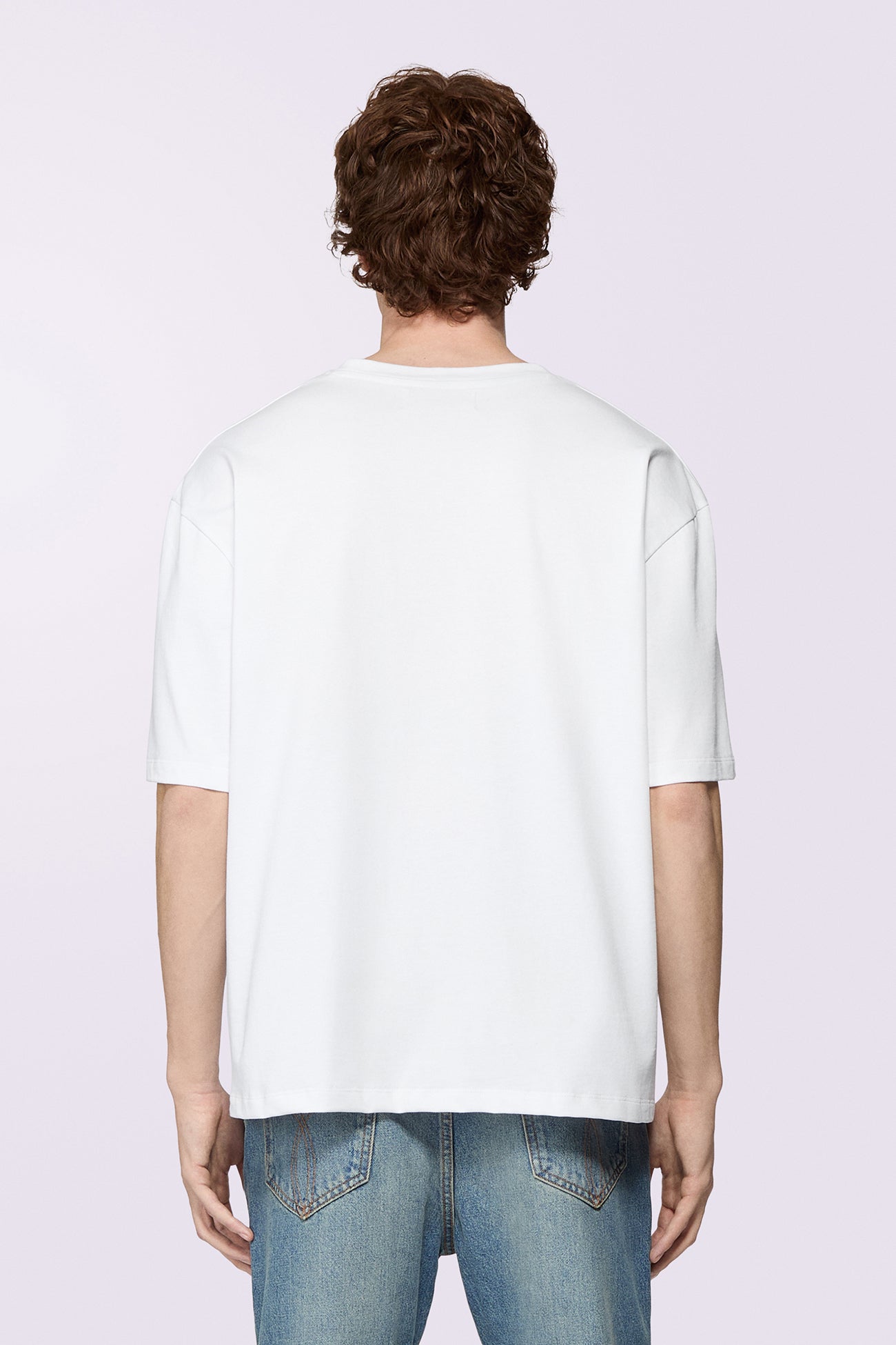 Cherry Mouth Relaxed T-Shirt White