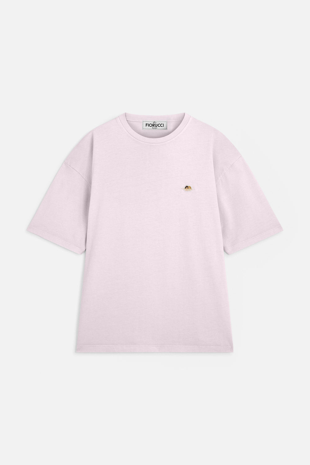 Angels Patch Relaxed T-Shirt Pink