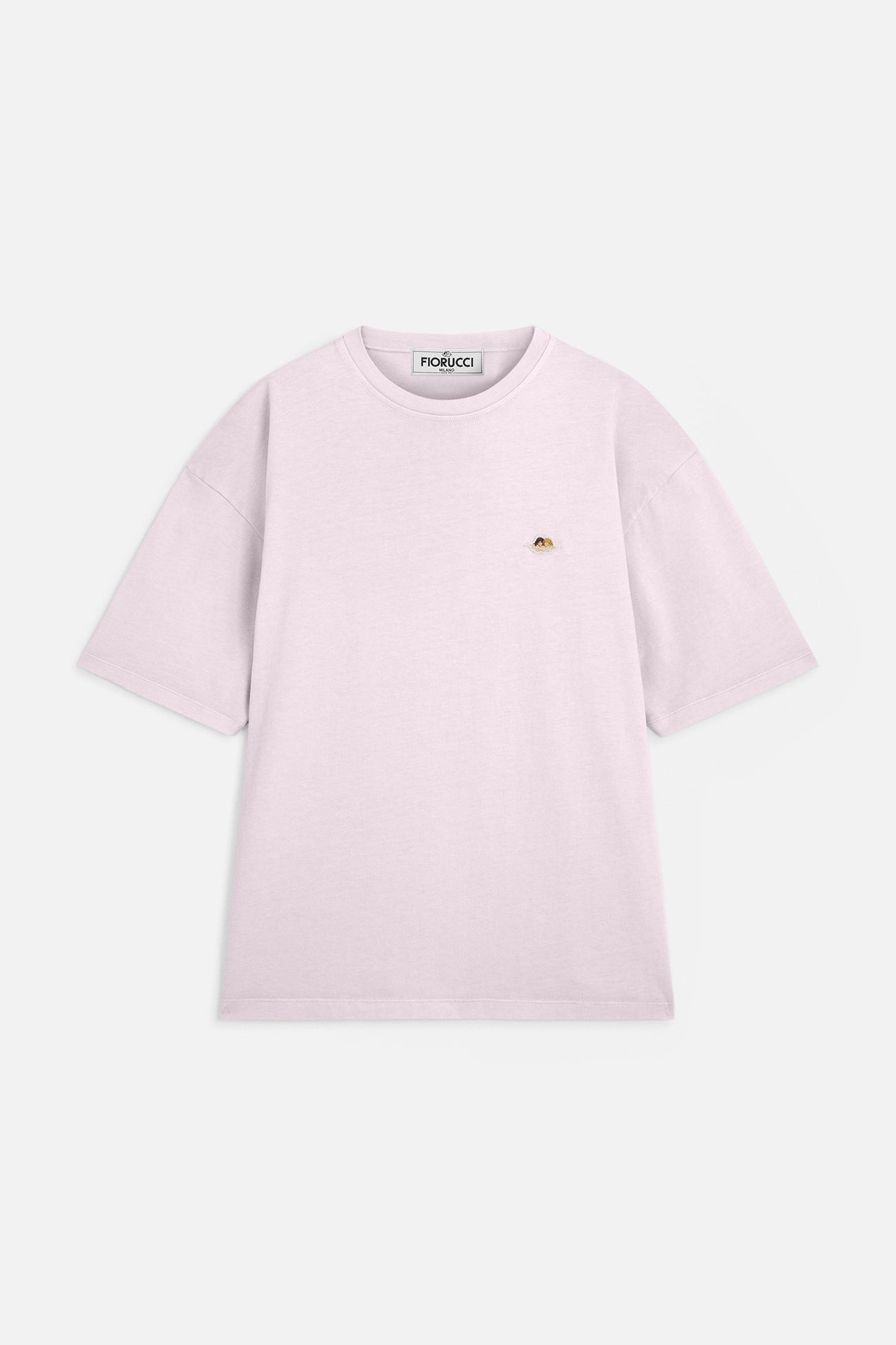 Angels Patch Relaxed T-Shirt Pink