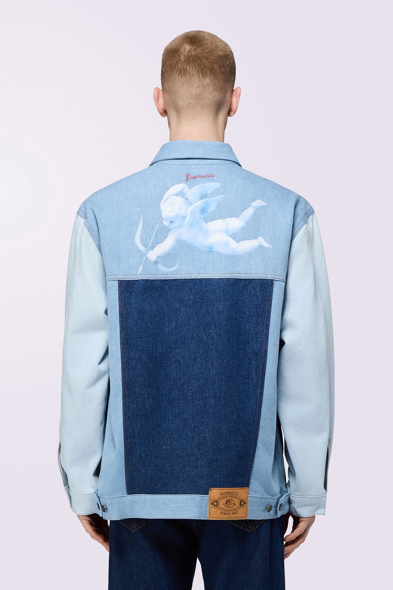 Cupid Denim Jacket Multi | Fiorucci Official Online Store