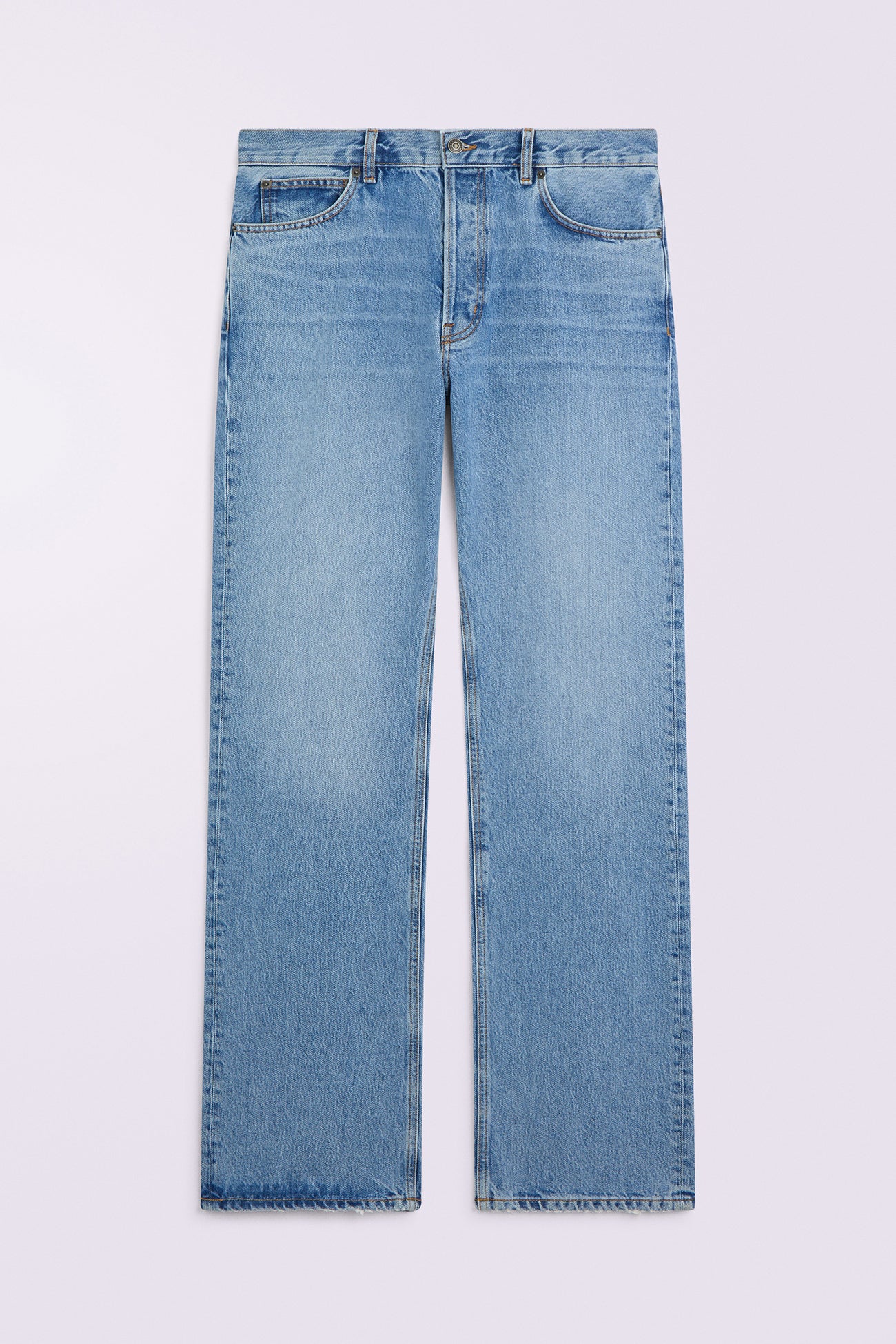 Jeans Dritti Azzurro Chiaro