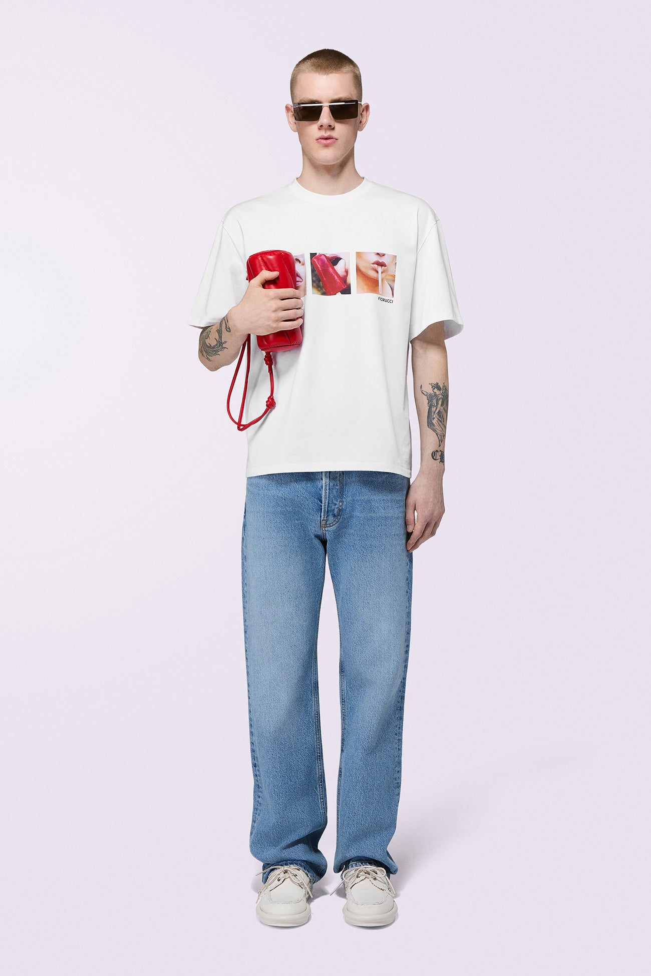 Jeans Dritti Azzurro Chiaro