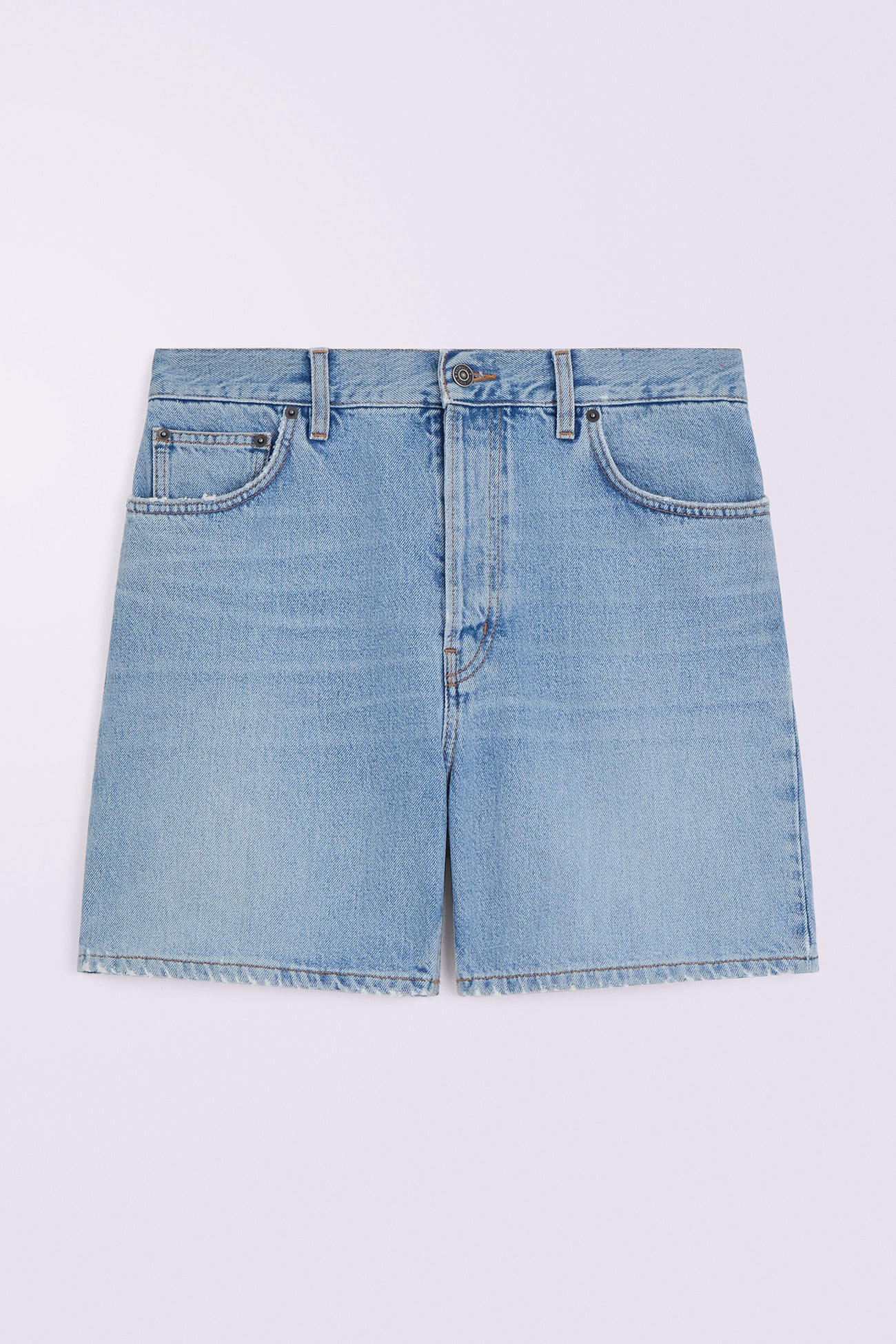 Denim Bermuda Shorts Light Blue