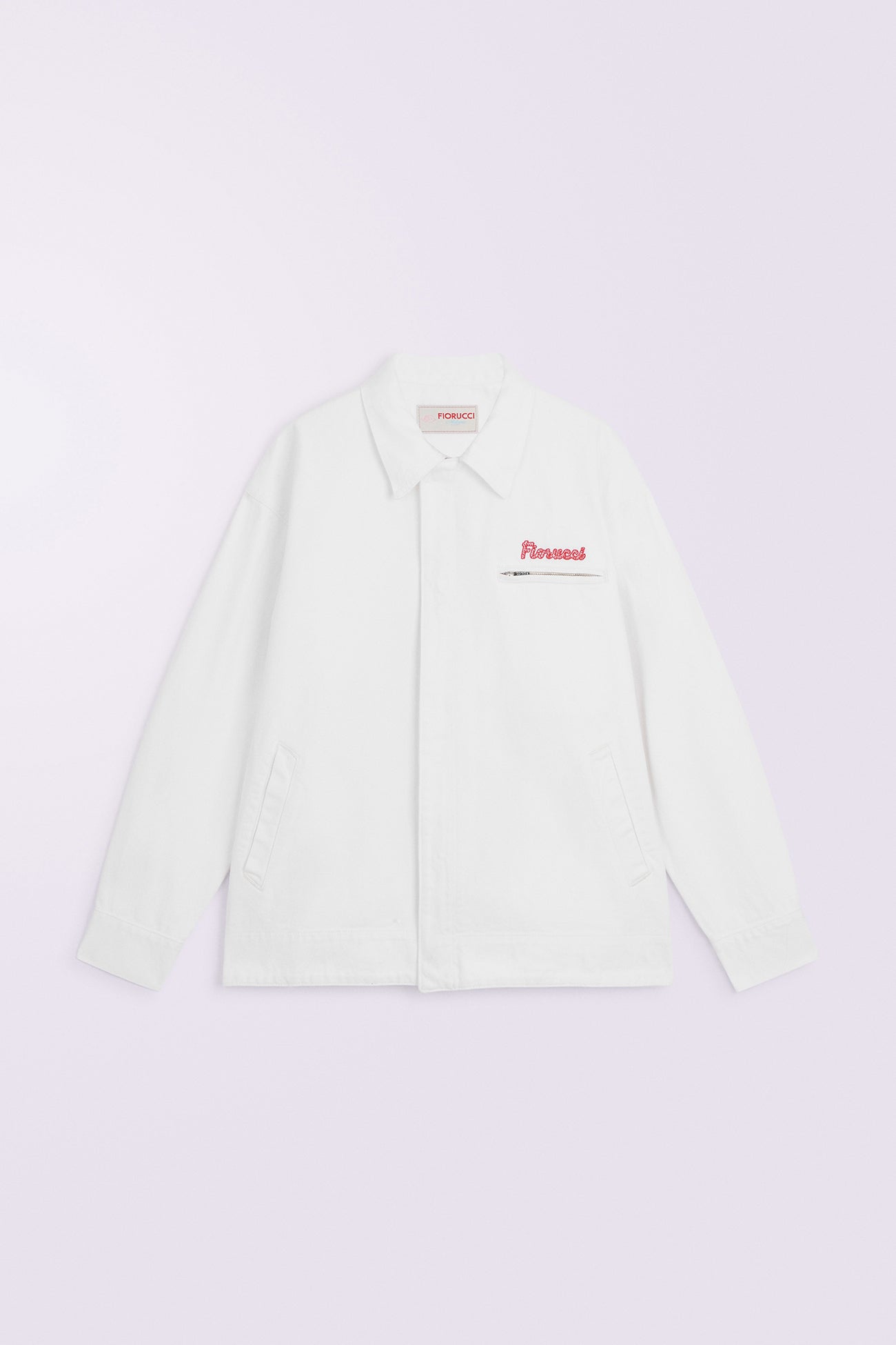 Scarpe Barca Patch Angeli Uomo Bianche