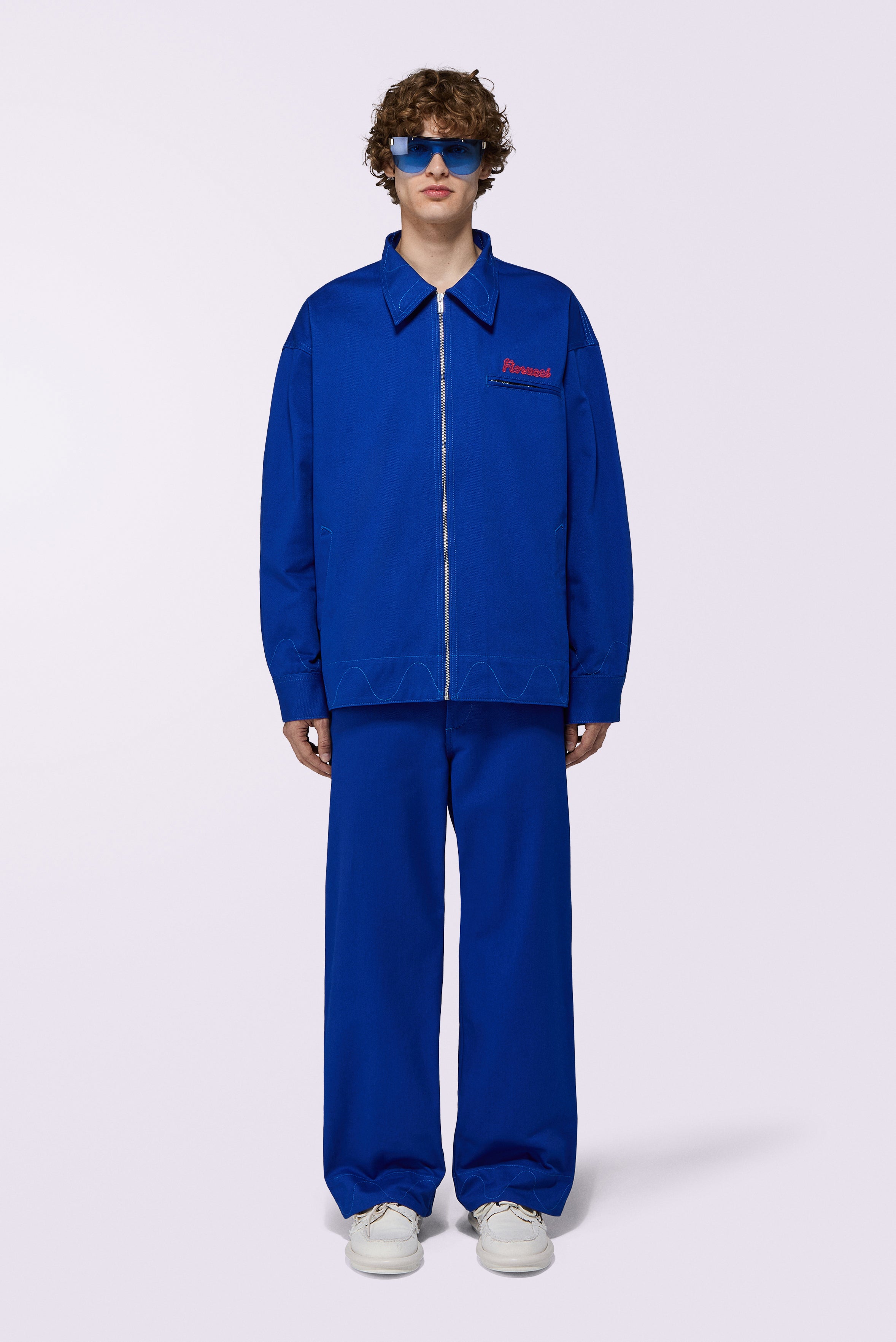 Candy Logo Trousers Blue