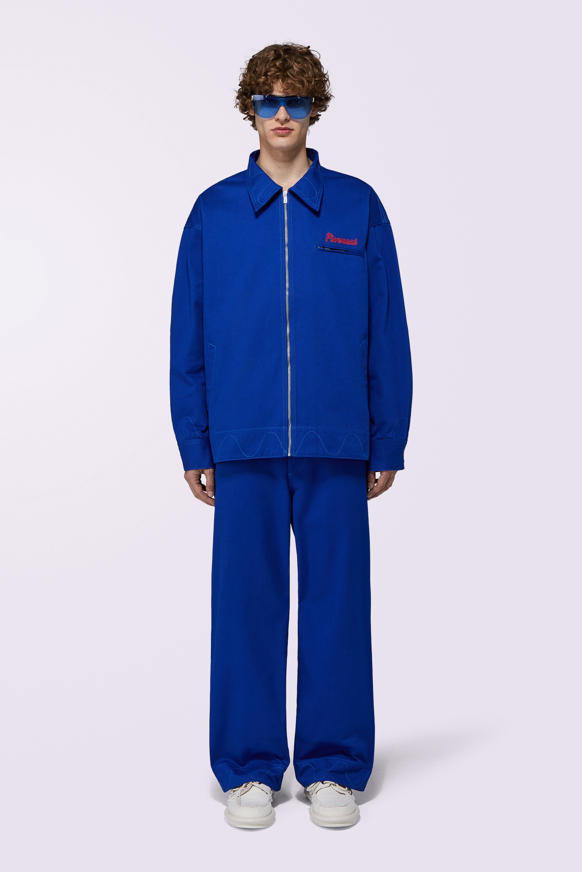 Candy Logo Jacket Blue