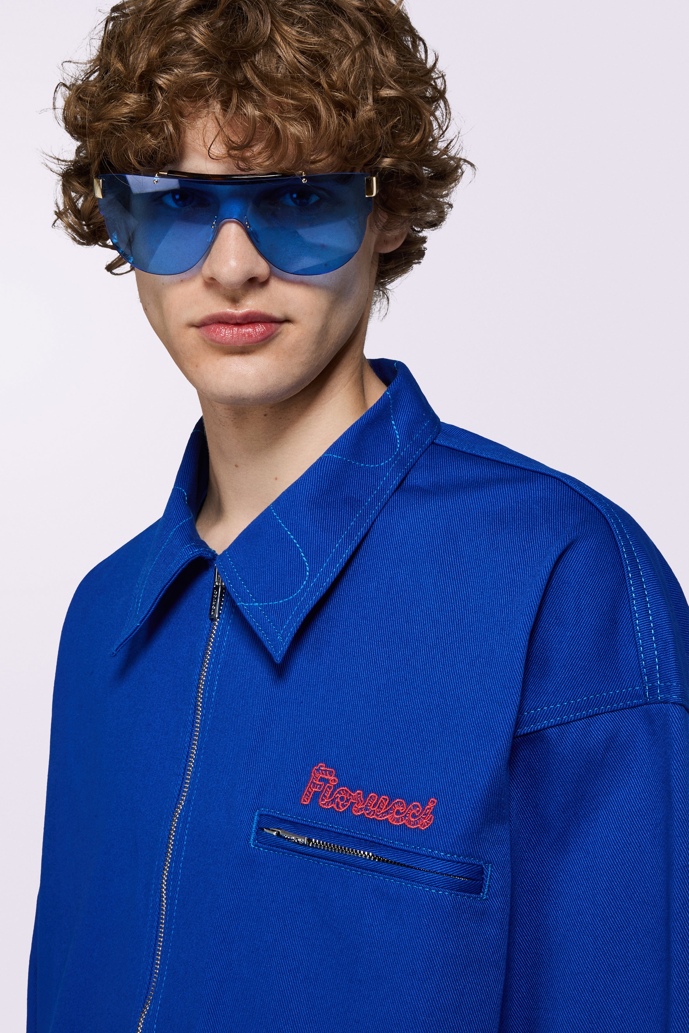 Candy Logo Jacket Blue