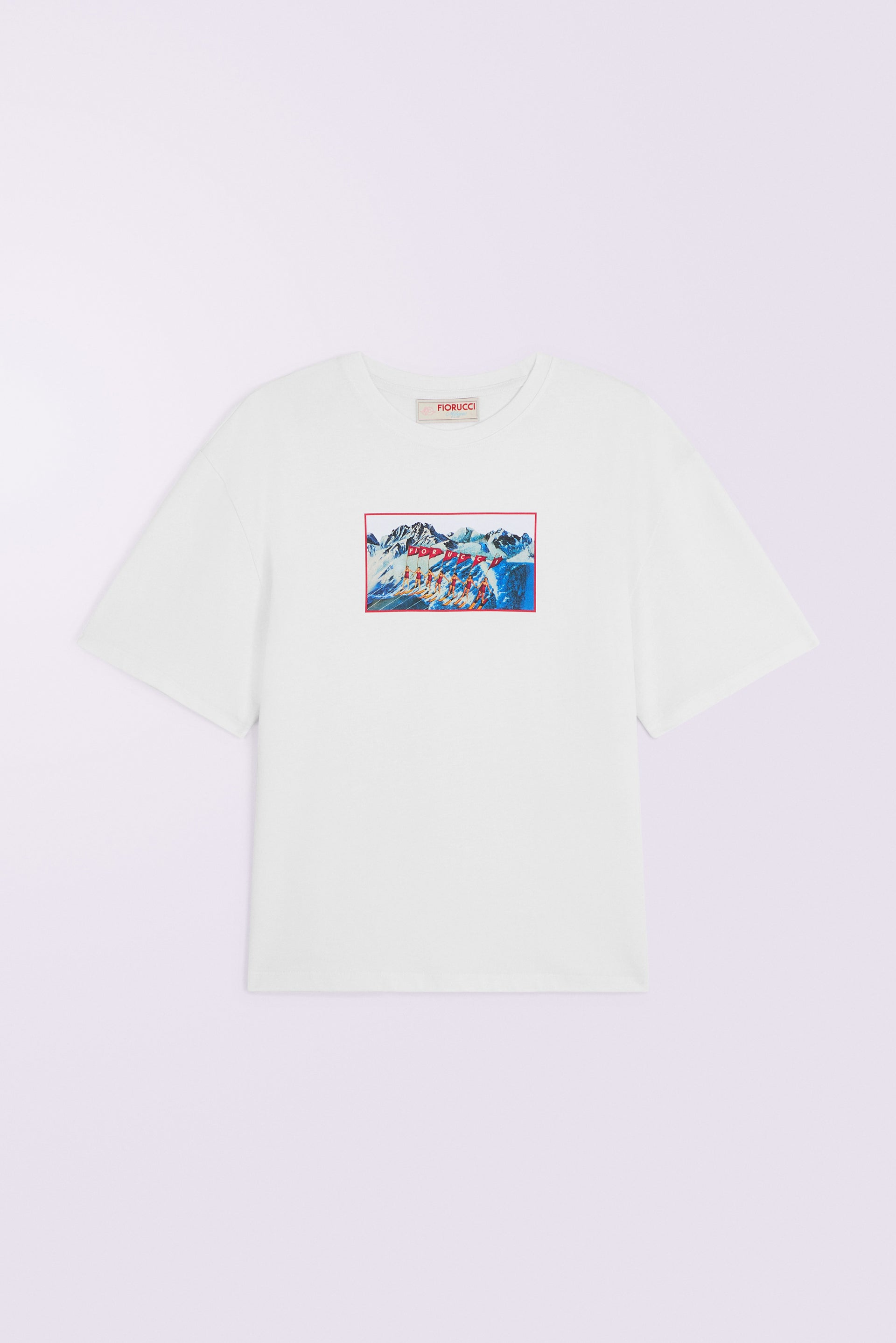 Winter Waterskiing Boxy Relaxed T Shirt