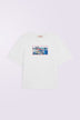 Winter Waterskiing Boxy Relaxed T-Shirt White