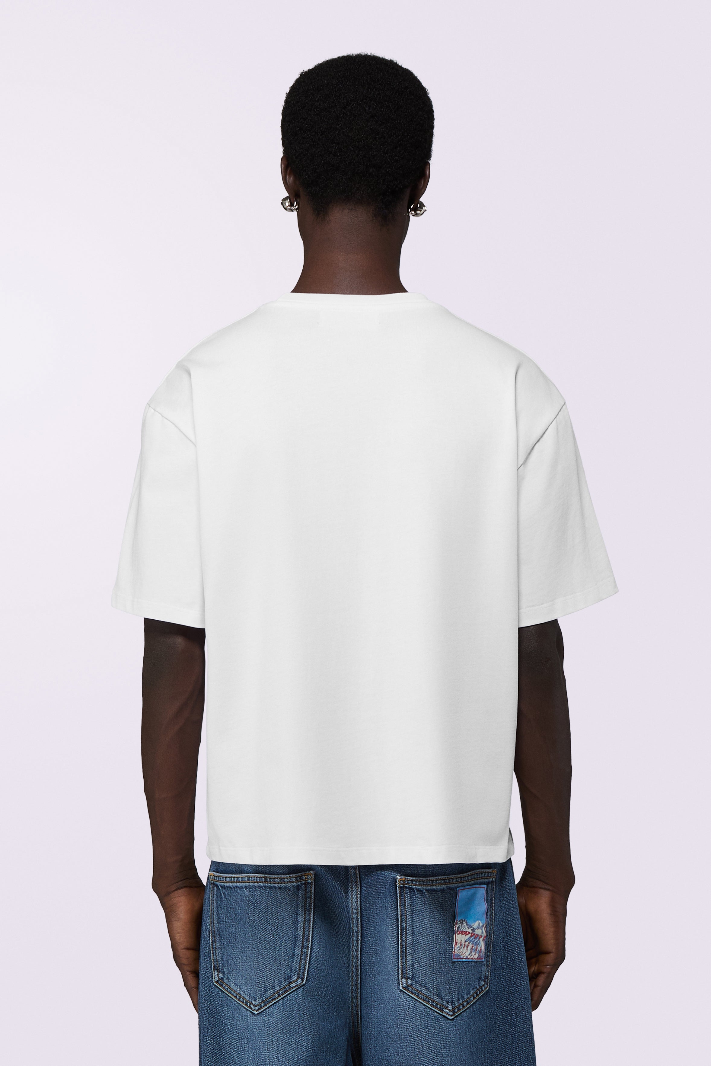 T-Shirt Relaxed Boxy Winter Waterskiing Bianca