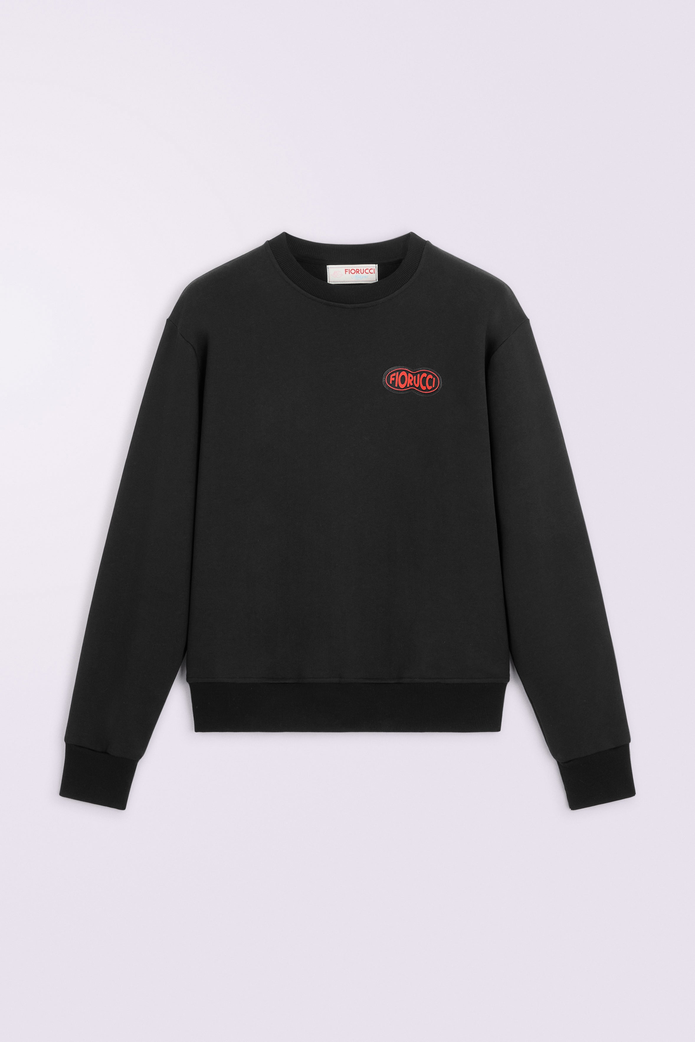 Felpa Regular Patch Logo Fish Eye Nera